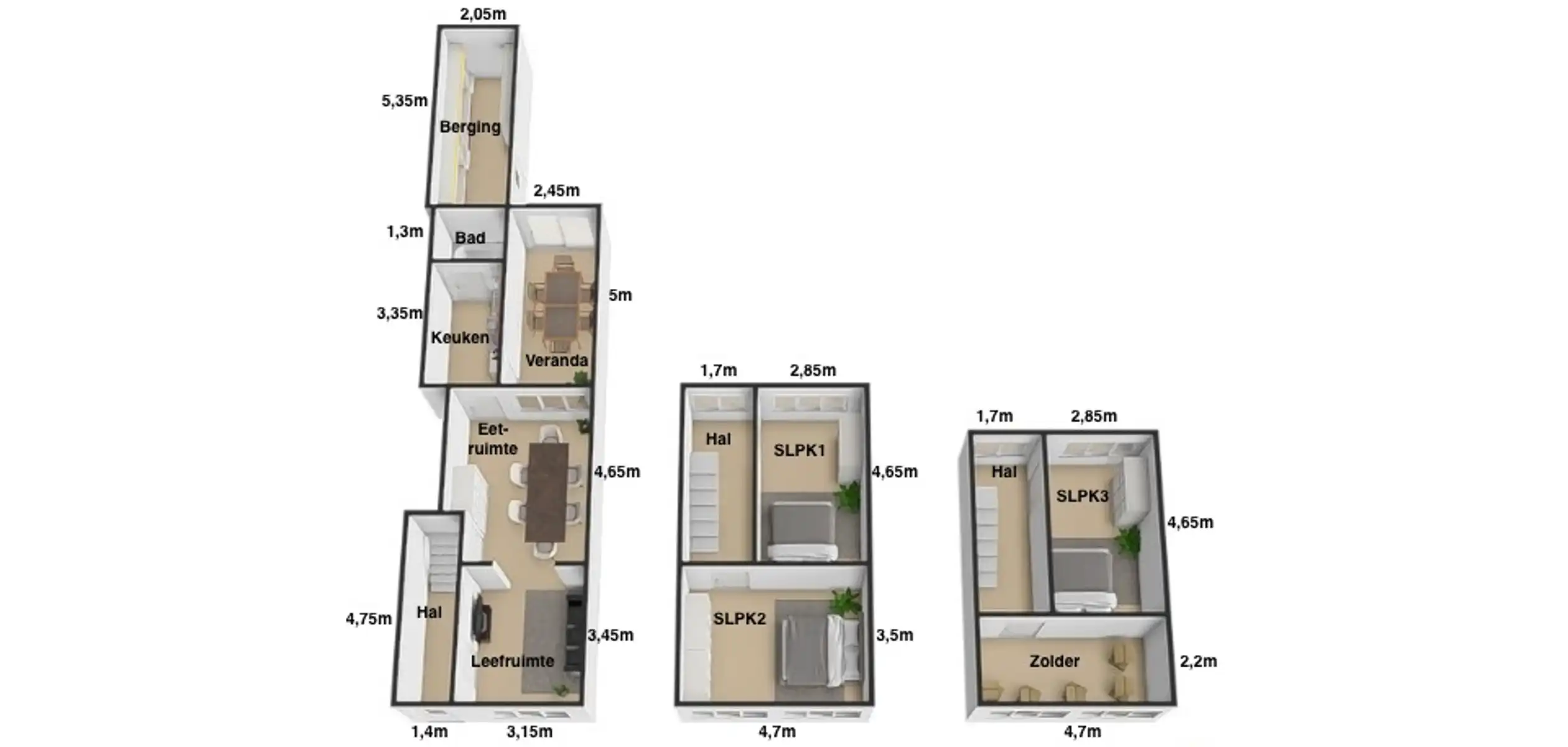 Mooi gelegen, Te renoveren Stadswoning met 3 SLPK én Tuin! foto 29