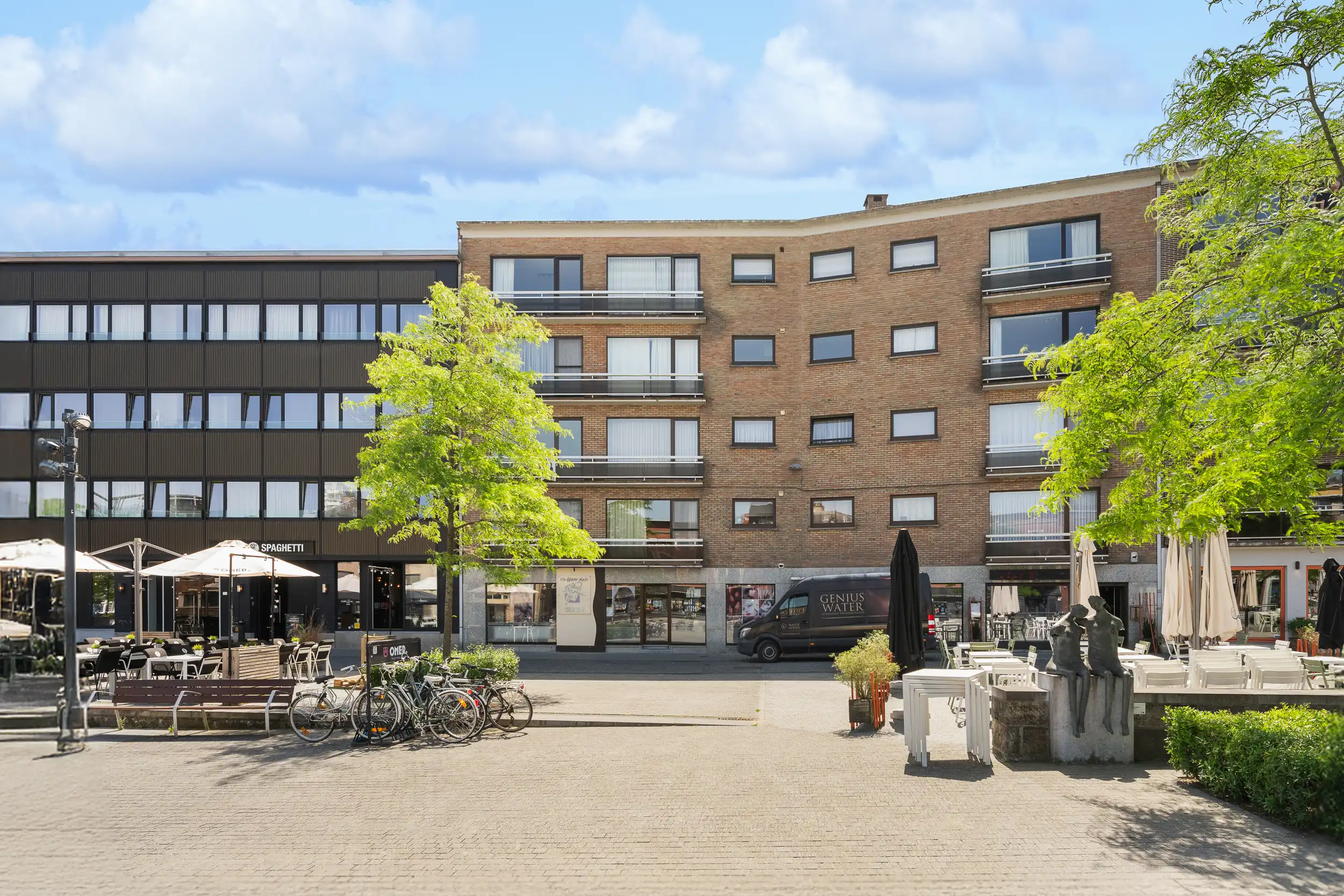 Ruim appartement met zicht op de Leie! foto 12