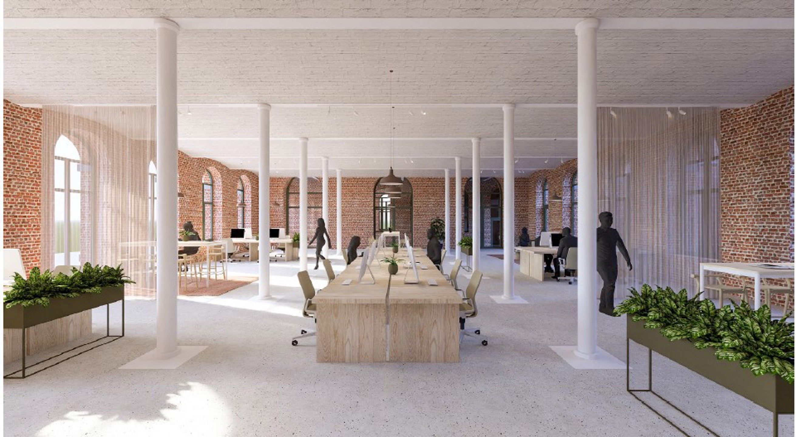 Mechelen-Zuid: moderne kantoren  730m² in historisch pand foto 9