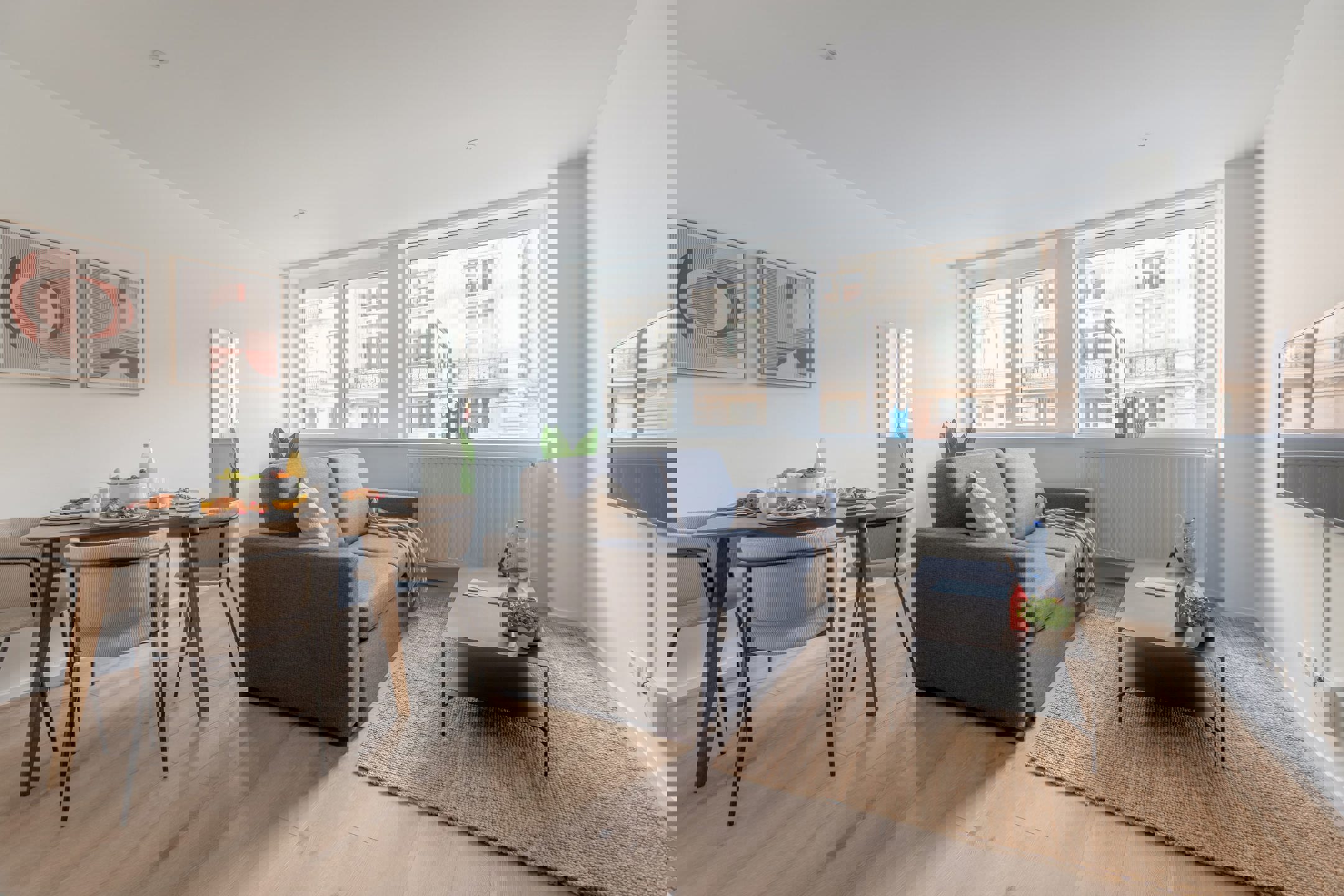 Centrum: Gemeubileerd appartement met 1 slaapkamer! foto {{pictureIndex}}