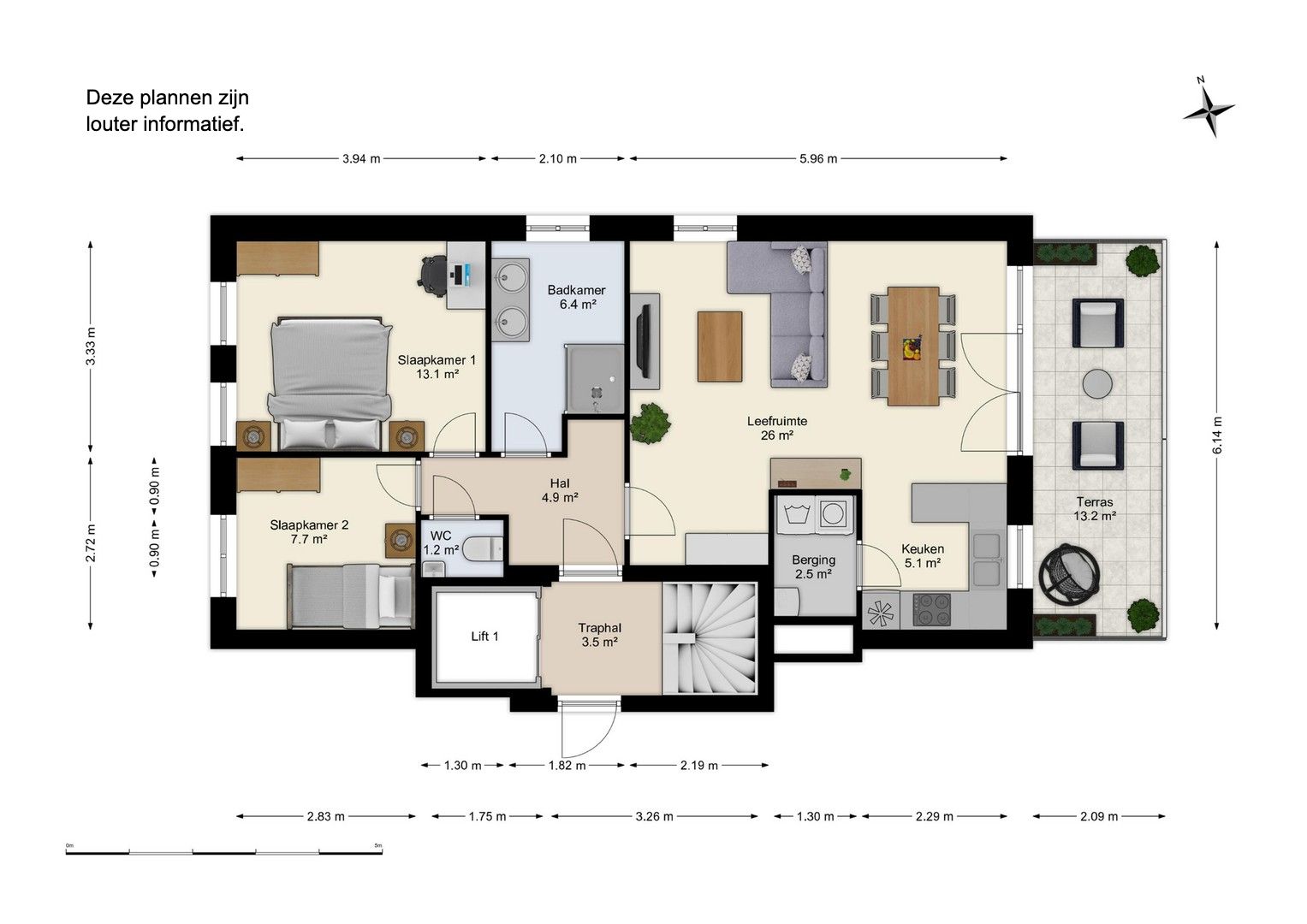 Prachtig appartement te koop met carport foto 16