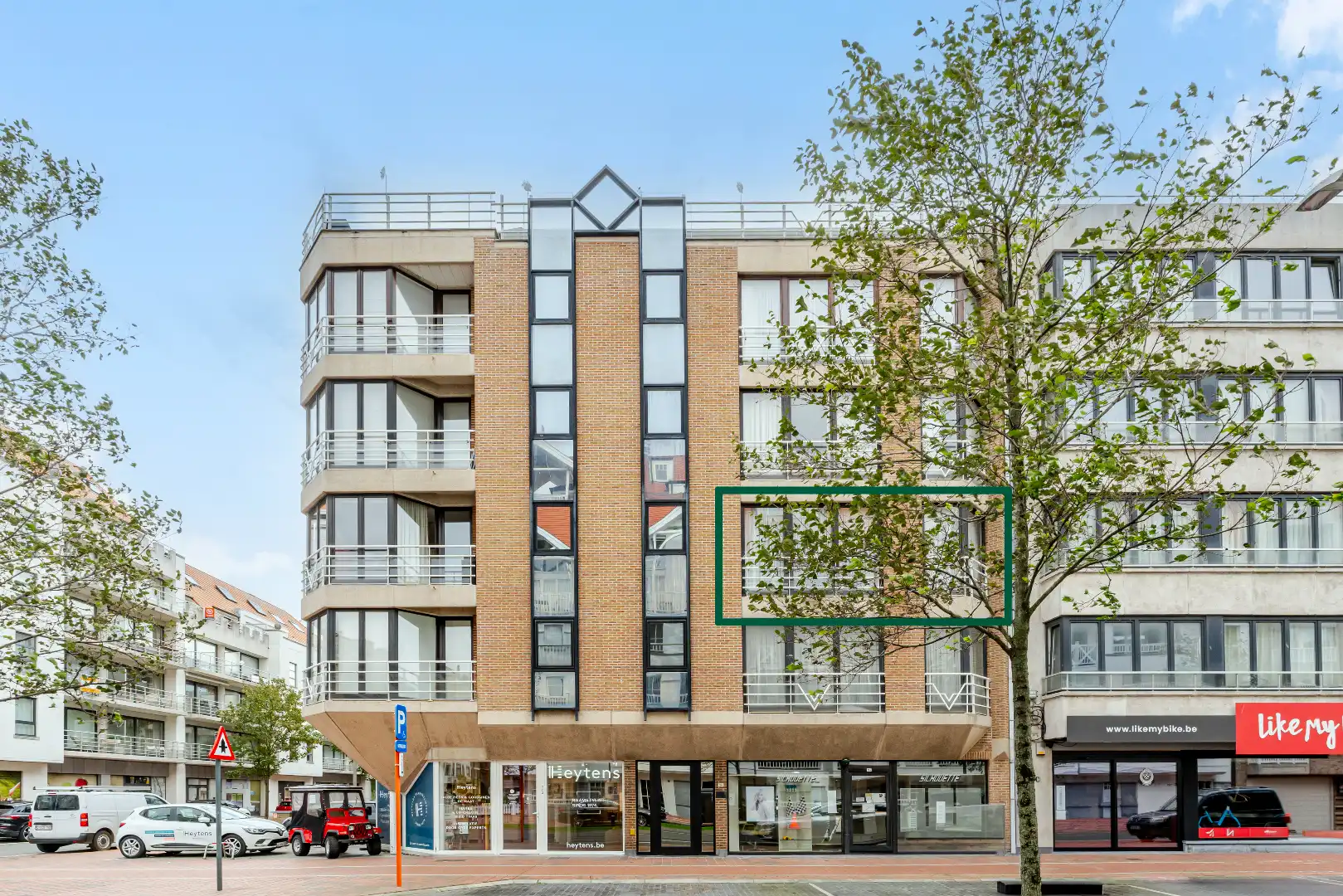 Centraal gelegen appartement met twee slaapkamers in Knokke foto 12