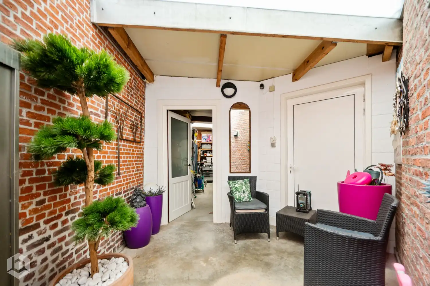 Hedendaagse loft met klein stadstuintje in residentiële omgeving nabij centrum van Mechelen foto 22