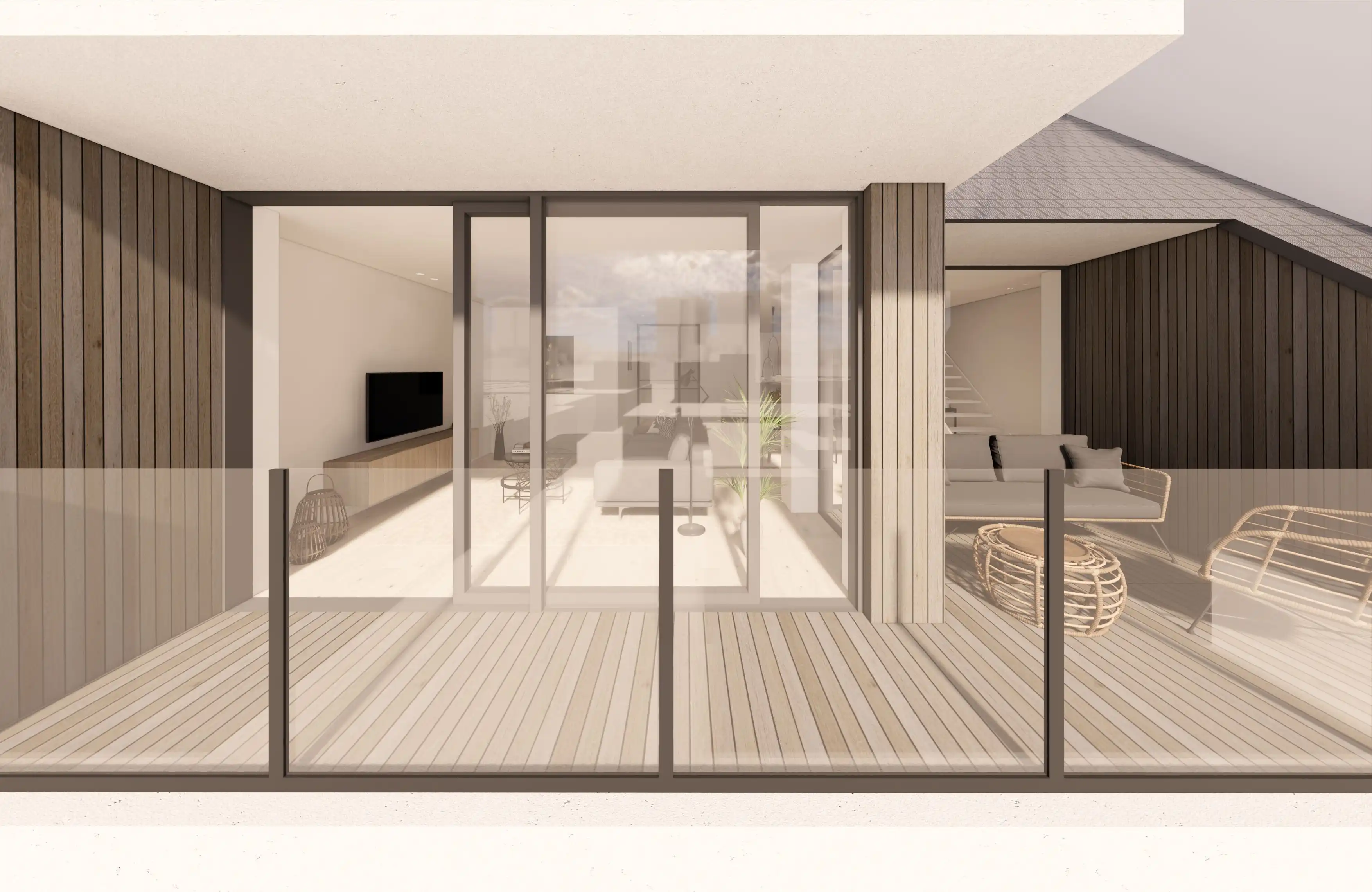 UNIEK DUPLEX APPARTEMENT MET 3 SLAAPKAMERS EN TERRASSEN – OP WANDELAFSTAND VAN ZEE! foto 9