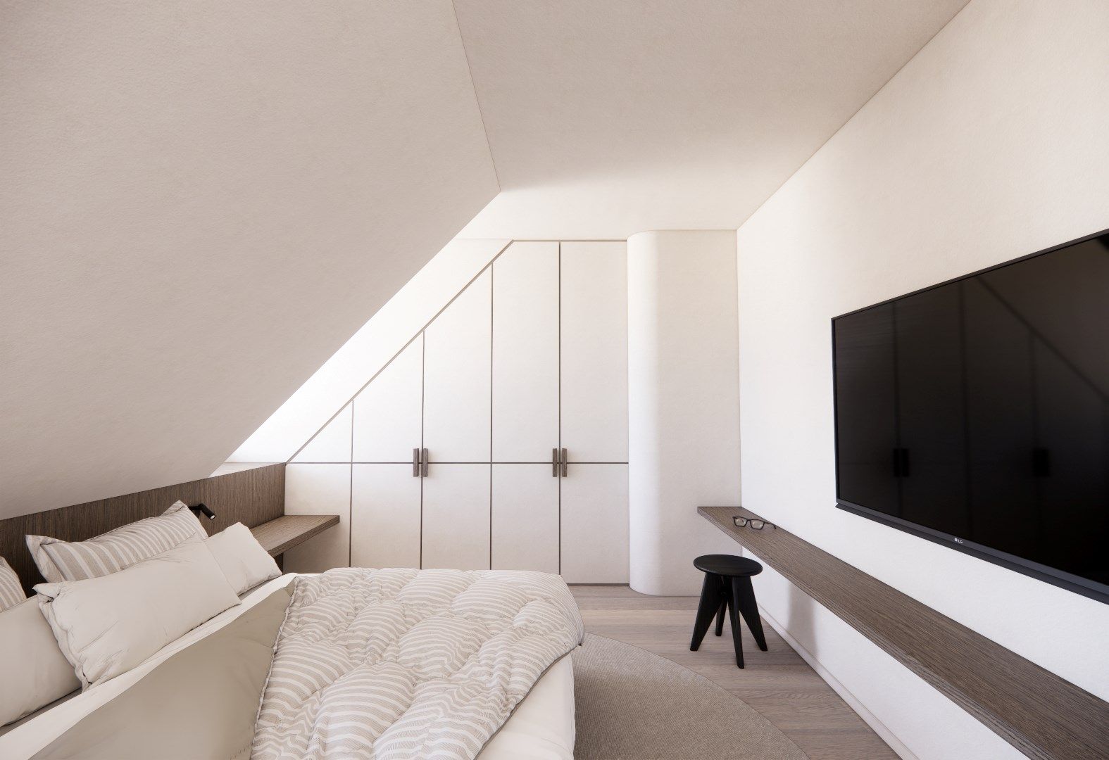 Nieuw duplex dakappartement met open zicht op het vernieuwde Burg. Fr. Desmidtplein.  foto 7