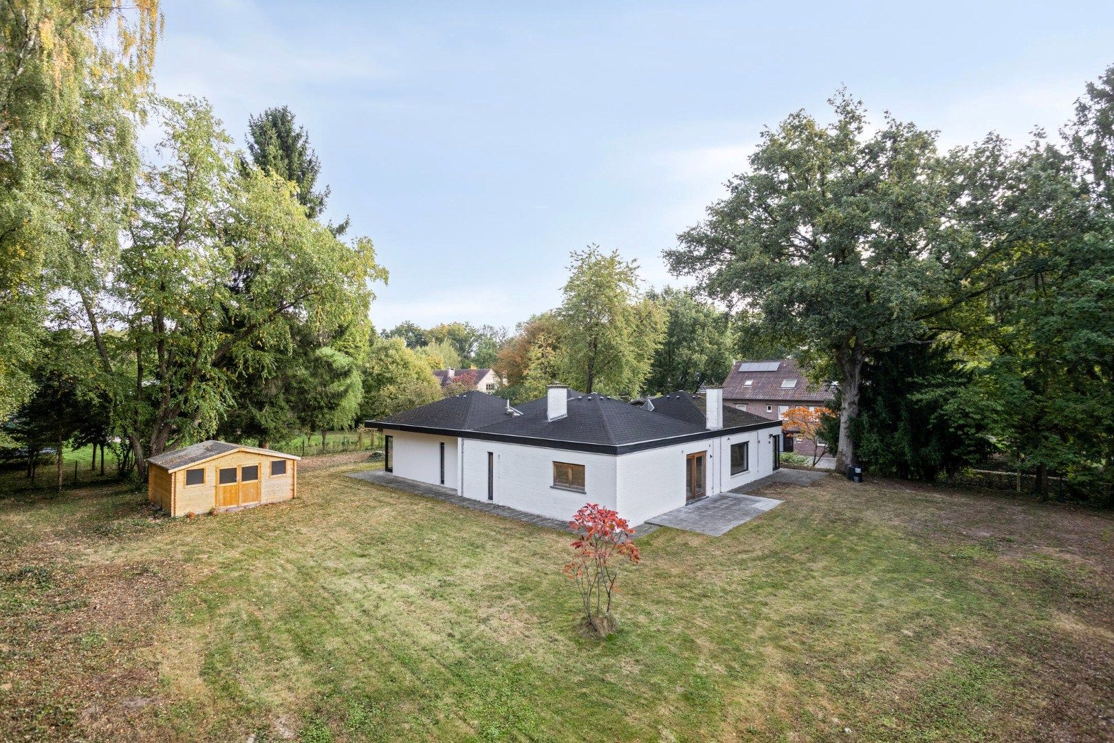 Ruime woning in een doodlopende straat met 4 slaapkamers, 2 badkamers op een prachtig perceel vlak bij het Meerdaalwoud  foto 33