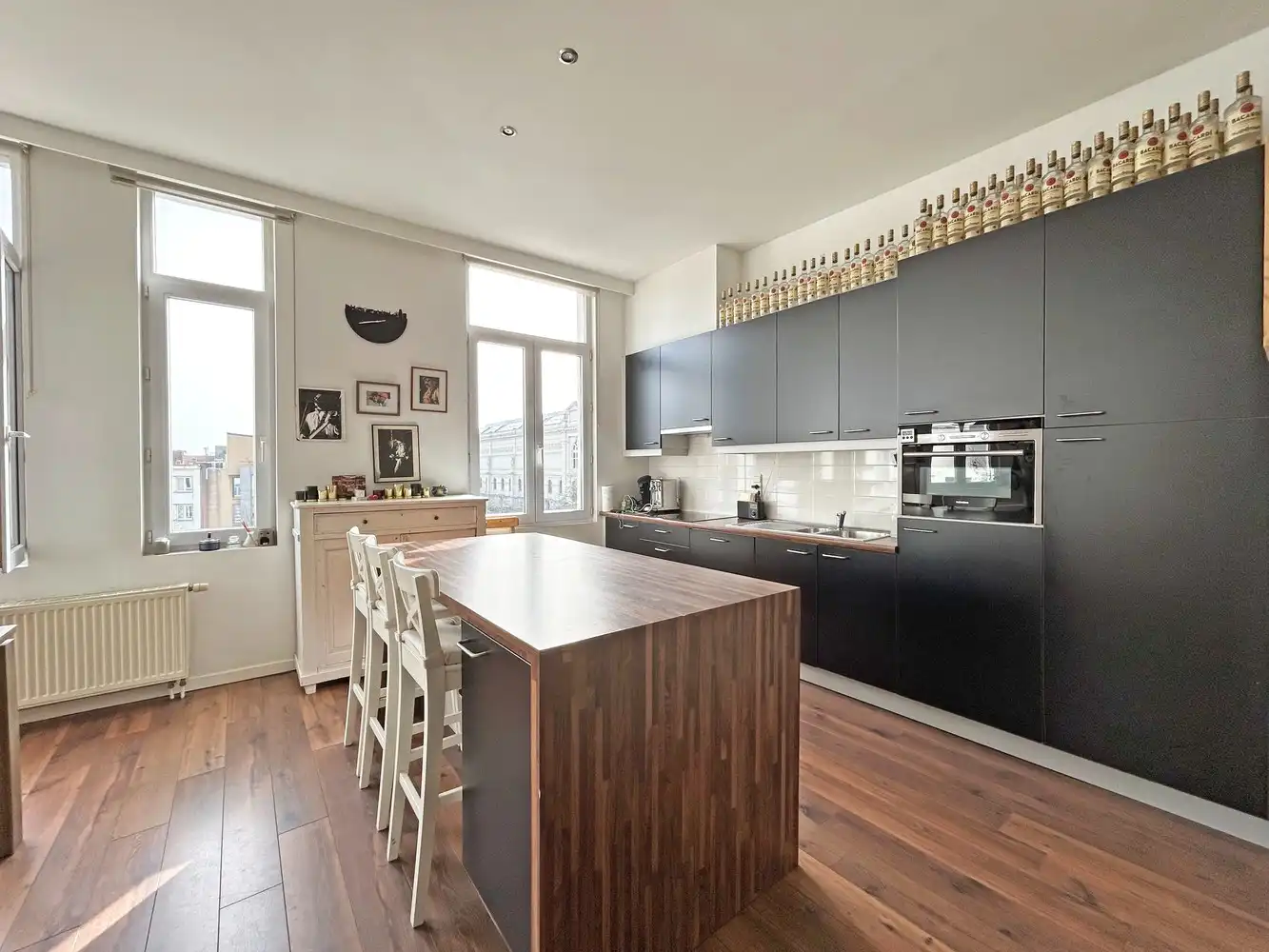 Duplex appartement met 3 slaapkamers en terras op toplocatie op ’t Zuid foto 2