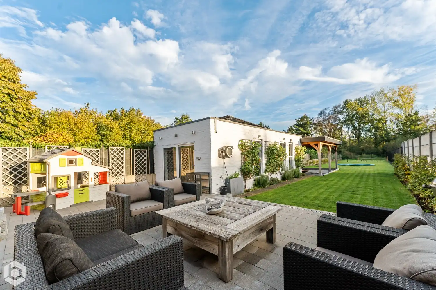 Volledige gerenoveerde woning met 3/4 slpkrs en mooie tuin te Walem/Mechelen foto 23