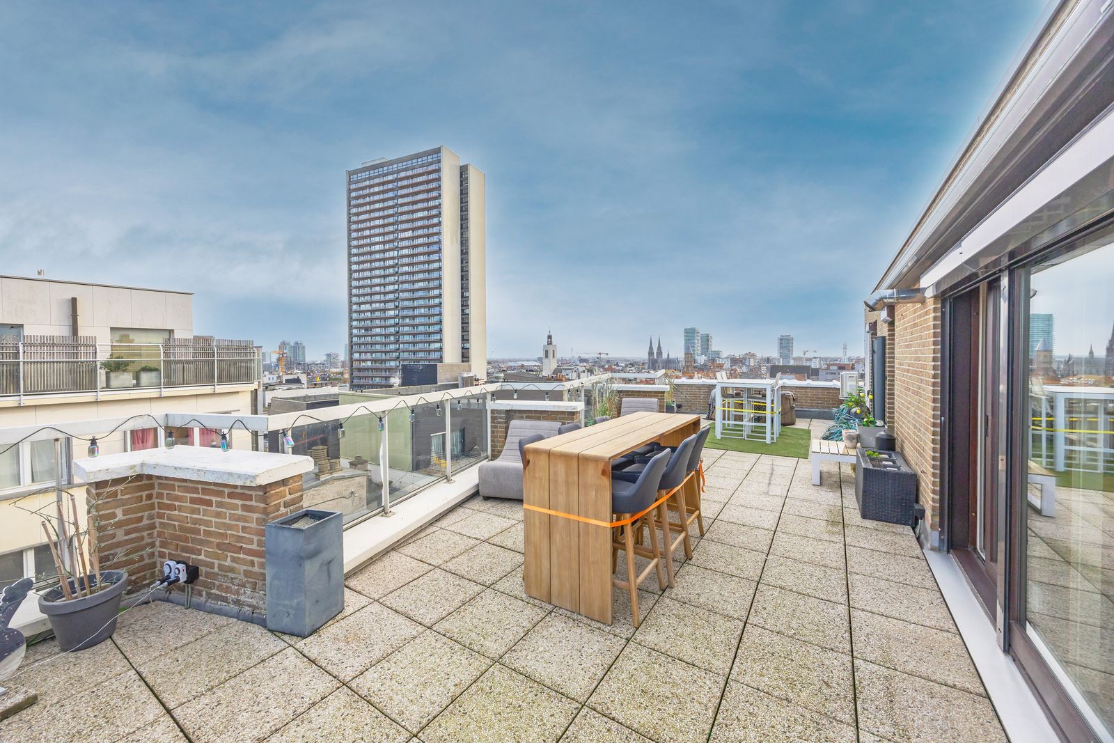 Uitzonderlijk penthouse appartement met leefterras en fantastisch zeezicht foto 18