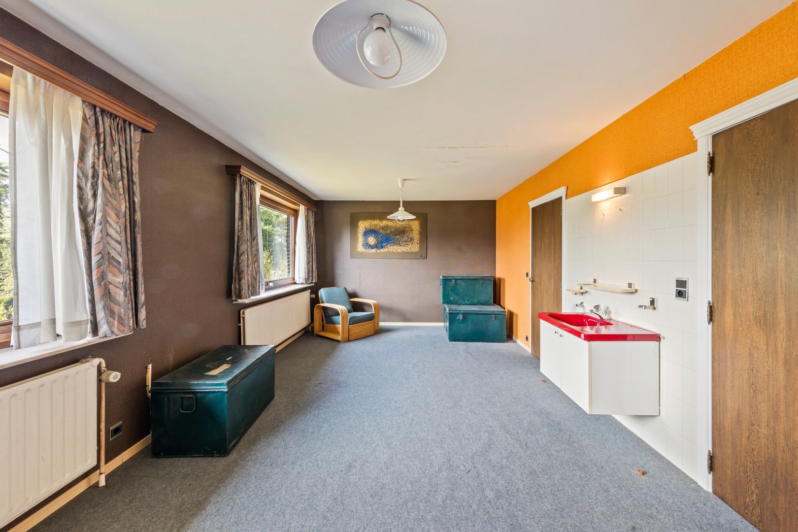 SEVENTIES BUNGALOW OP PERCEEL 46 A 48 CA MET POTENTIËLE BOUWGROND foto 17