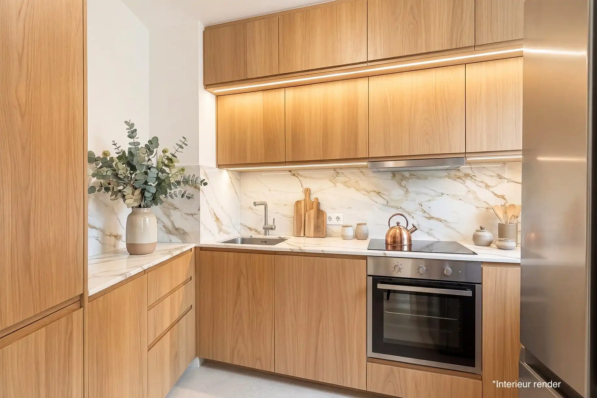 Mooi appartement, 2 slpk, met ruime autostaanplaats en aparte kelderberging foto 9