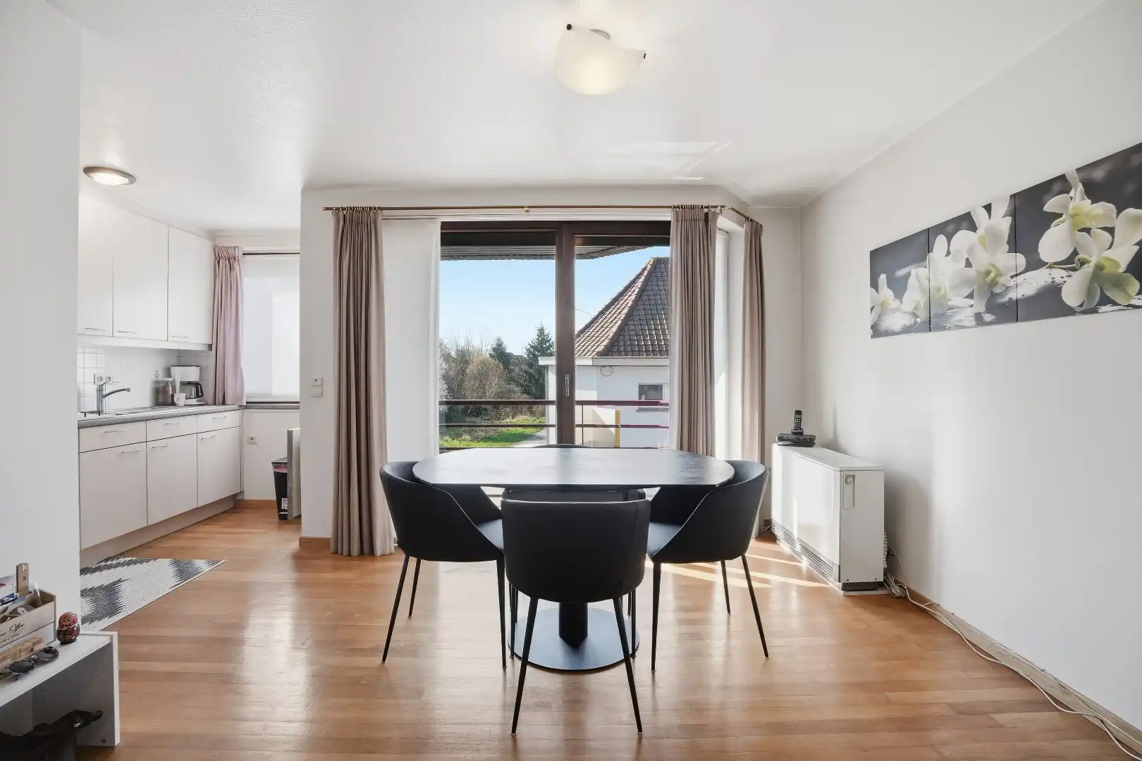 Duplex appartement te koop in Harelbeke op 1ste verdieping met 2 slaapkamers, ruim terras en garagebox  foto 4