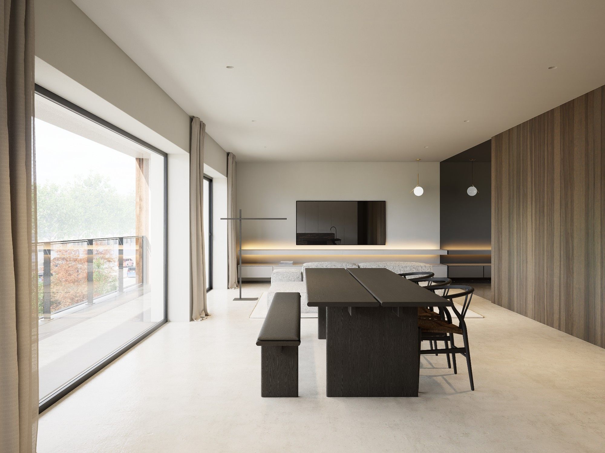 Luxe hoekappartement met het ruimtegevoel van een villa foto 3