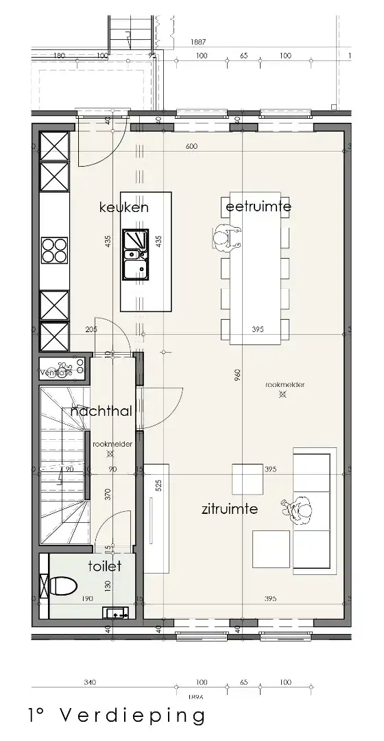 Nieuwbouwwoning met 3 slaapkamers en tuin te Lombardsijde foto 13