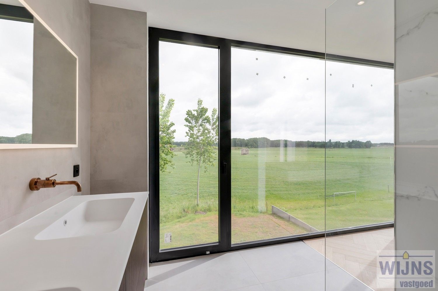 ZEER RUIME NIEUWBOUW OPEN BEBOUWING MET PRACHTIG VERZICHT OVER WEILANDEN foto 42