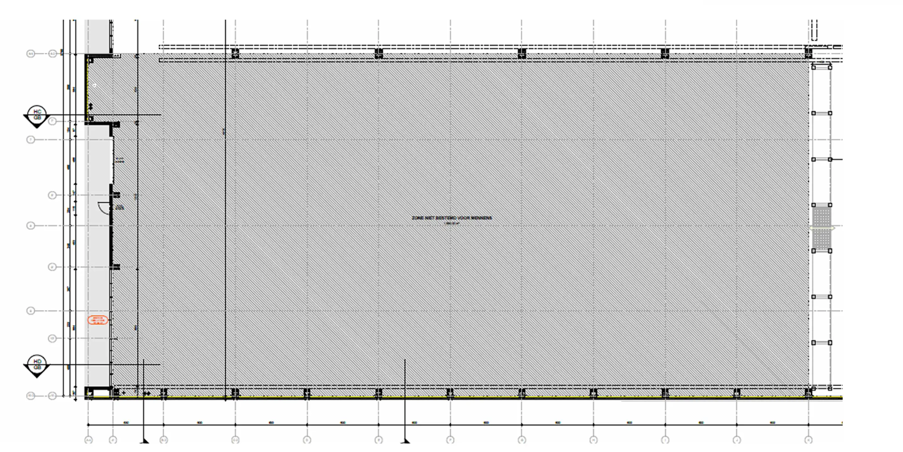 Kantoor 585m²  met magazijn 1.680m² te huur in Kallo foto 10