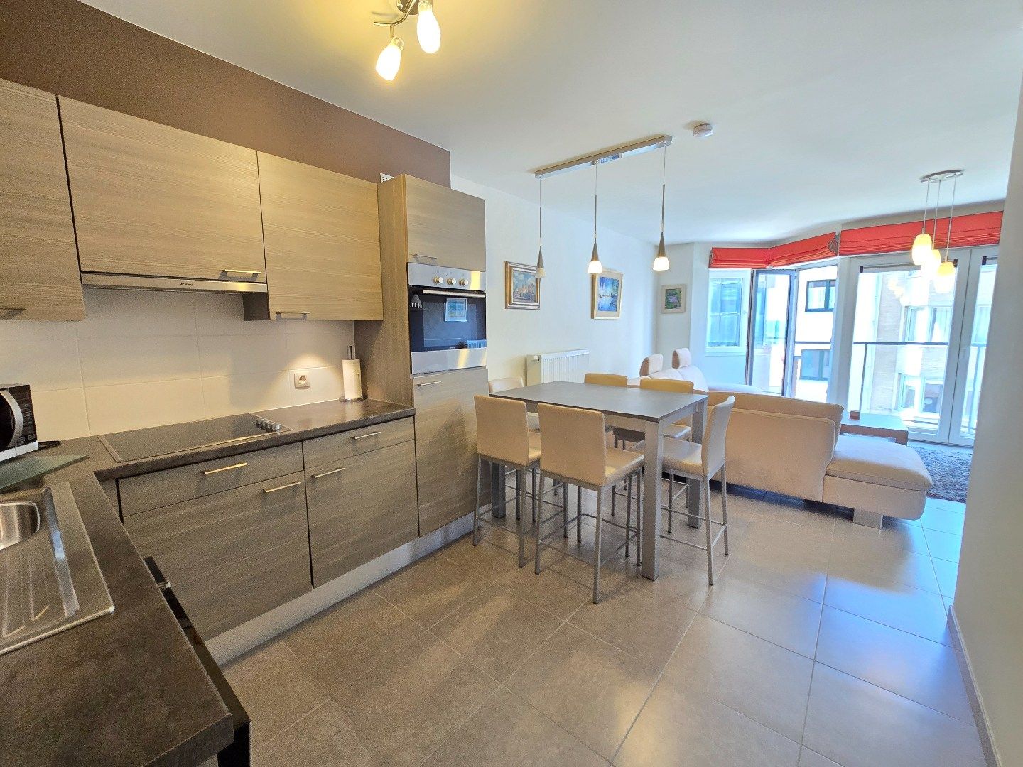 Appartement 2 slpk's met zijdelings zeezicht foto 4