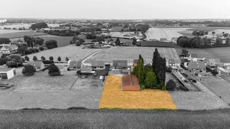 Te slopen LANDELIJK gelegen woning op een perceel van 815 m² in WIELSBEKE foto 21