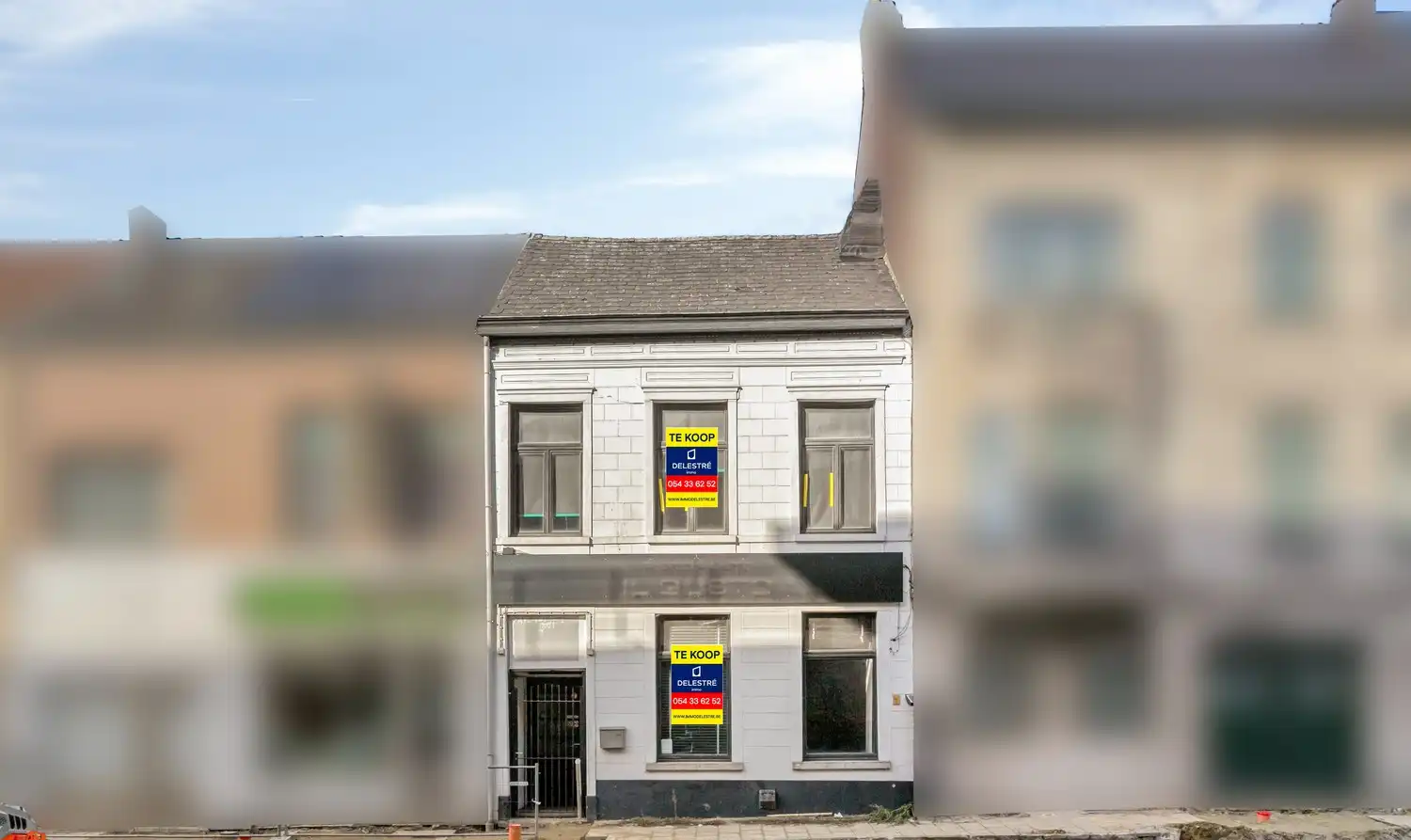 Veelzijdig renovatie- of herbestemmingsproject met zonnige stadstuin in vernieuwde Gentsestraat foto 2