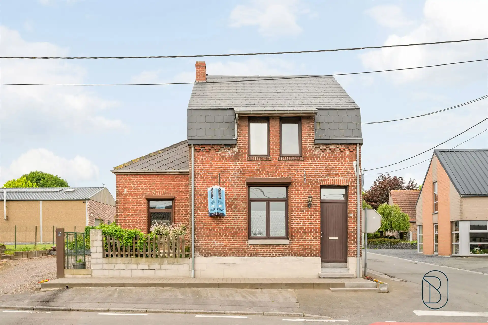 Ruime halfopen bebouwing op een perceel van 523 m² foto {{pictureIndex}}