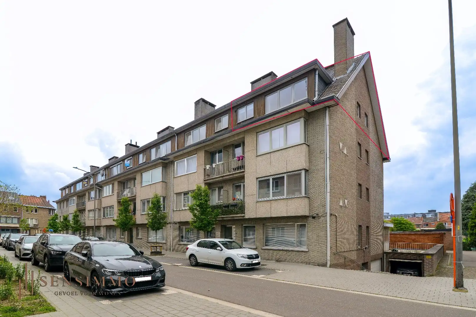 Hoofdfoto van de publicatie: Appartement met 2 slaapkamers + garagebox in centrum van Hasselt