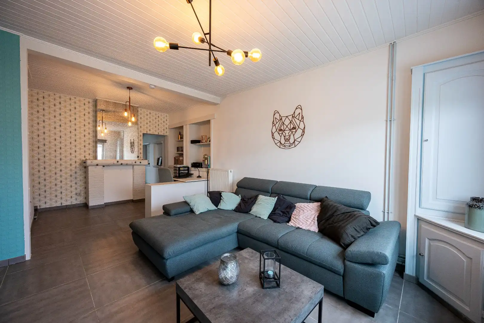 Instapklare woning met tuin, oprit en groene ligging te Sint-Katherina-Lombeek foto 2