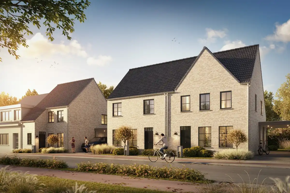 Energiezuinige en praktisch ingerichte nieuwbouwwoningen te Meise foto {{pictureIndex}}