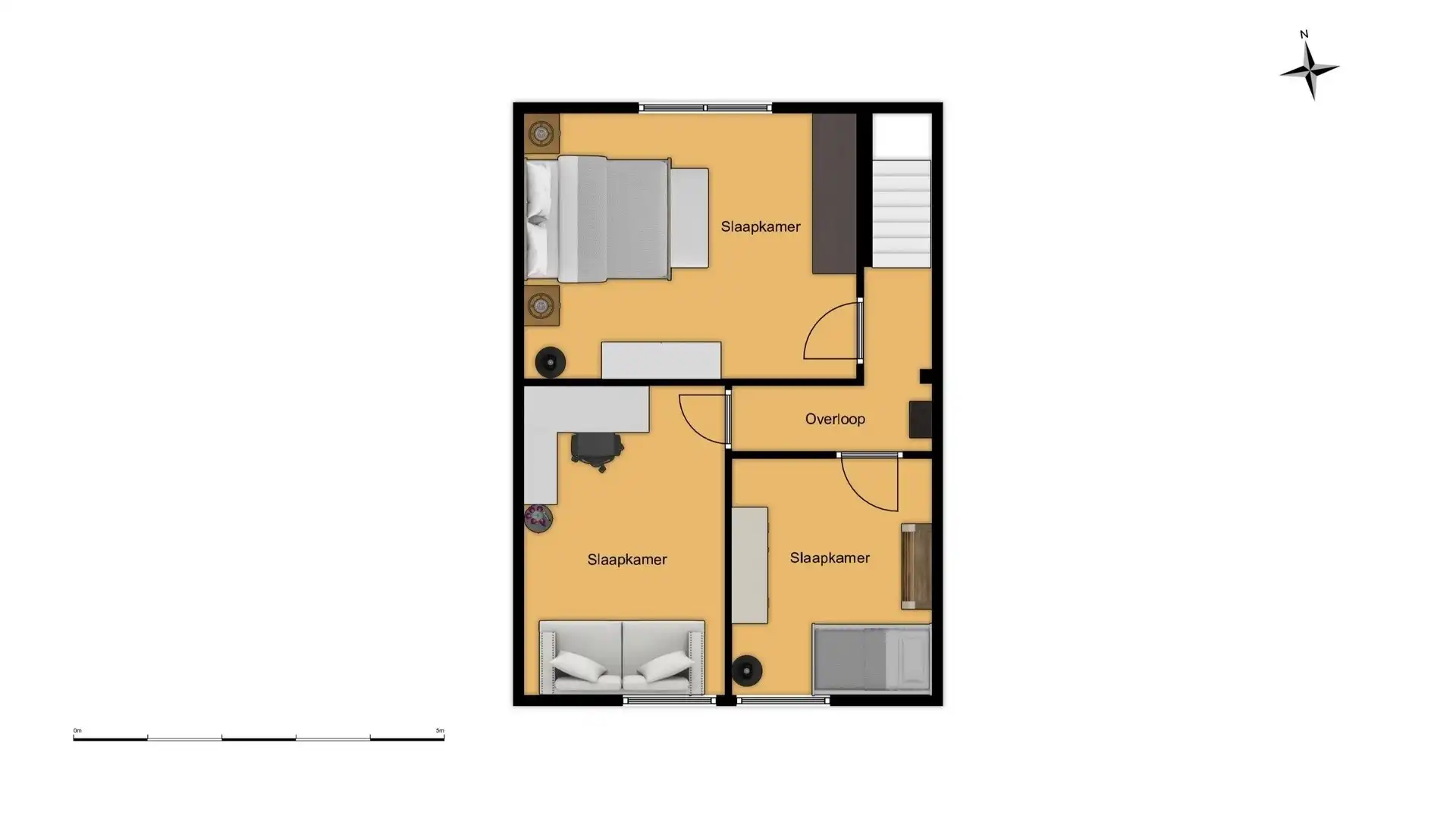 Instapklare starterswoning met 3 slaapkamers en gezellige tuin foto 17