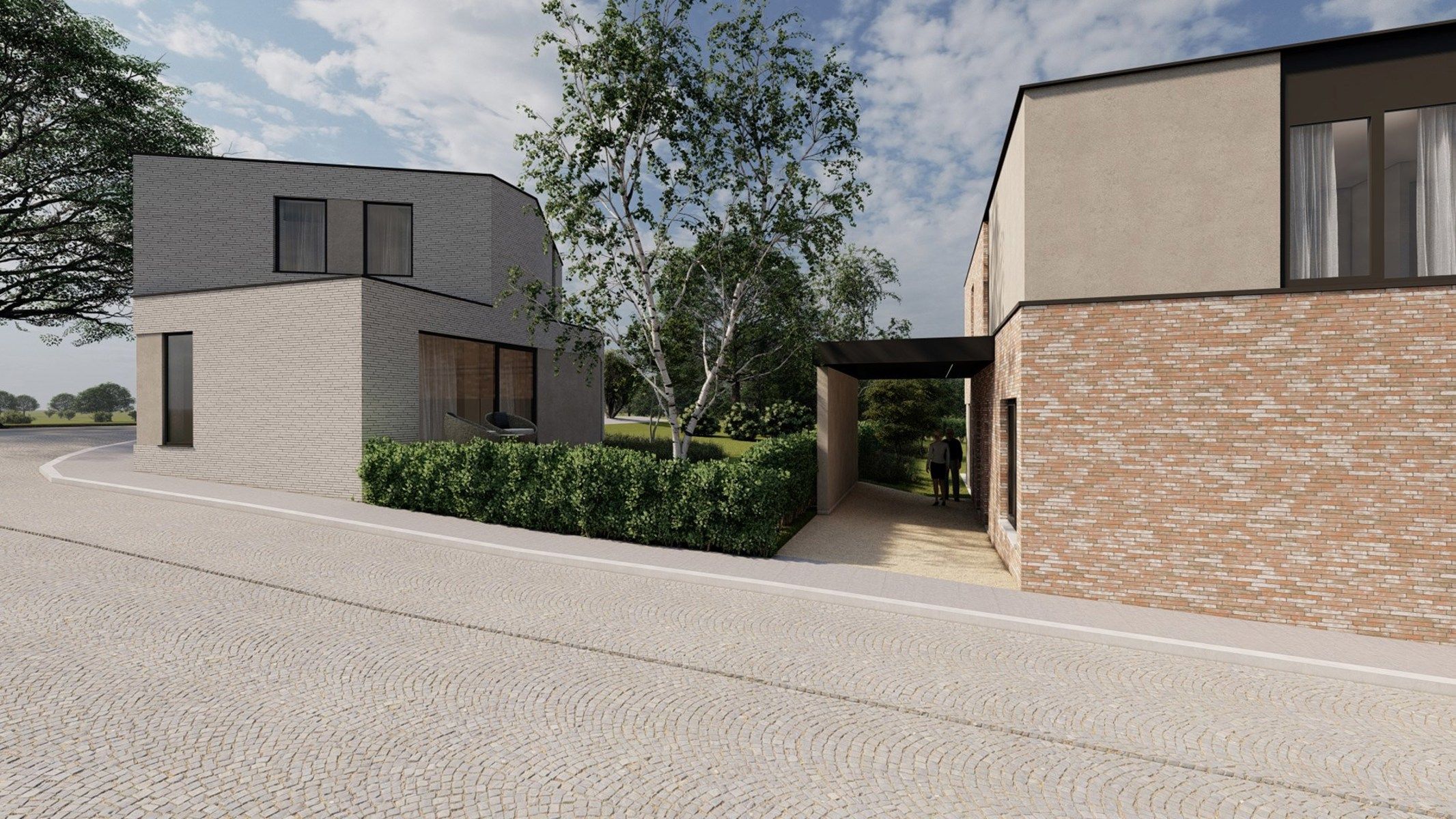 Hoekwoning met vier slaapkamers, garage en tuin te Oordegem foto 2