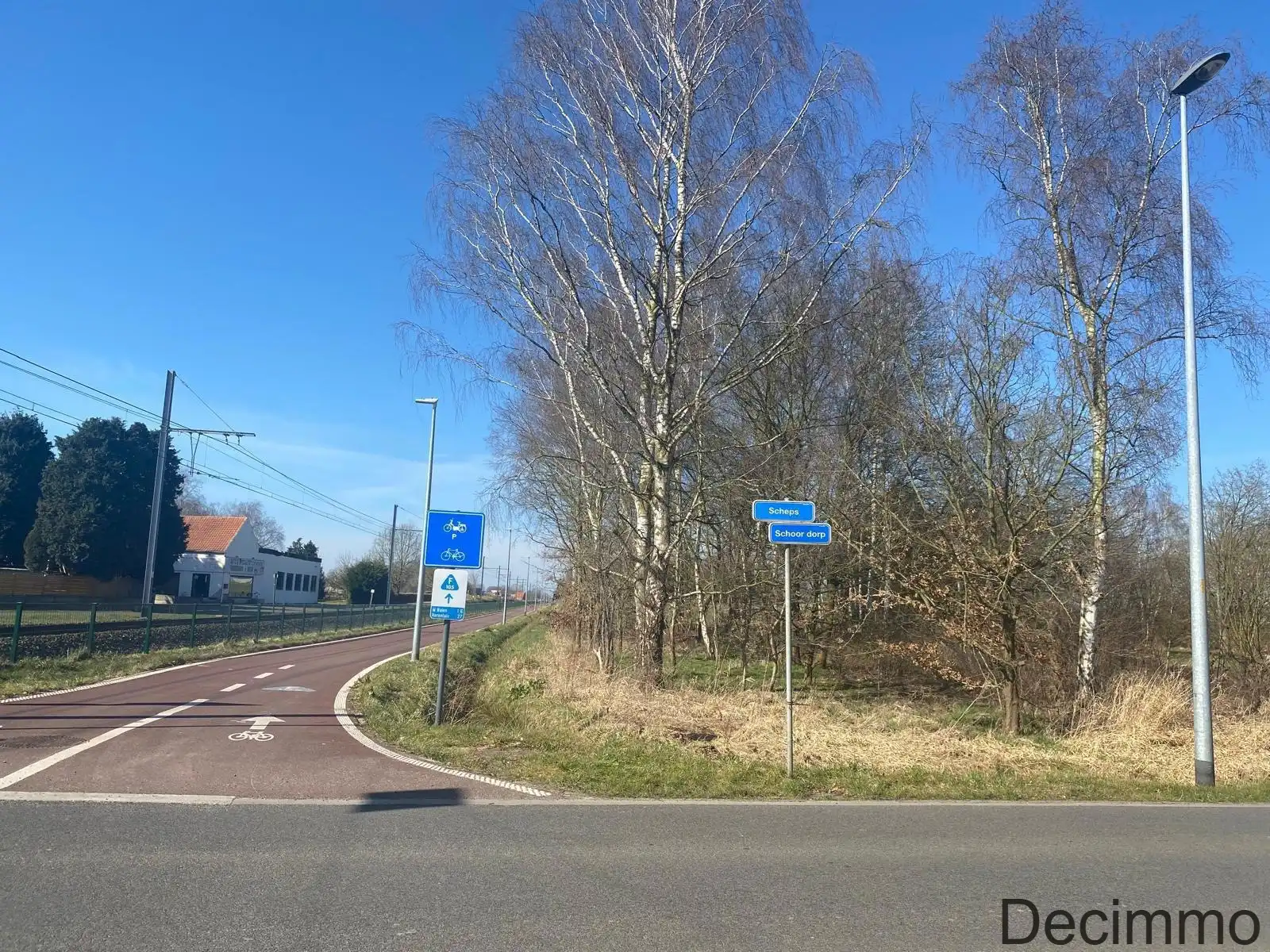 Mooi perceel bouwgrond HOB (lot 1) ca. 815 m² gelegen te Schoor-Dorp foto {{pictureIndex}}