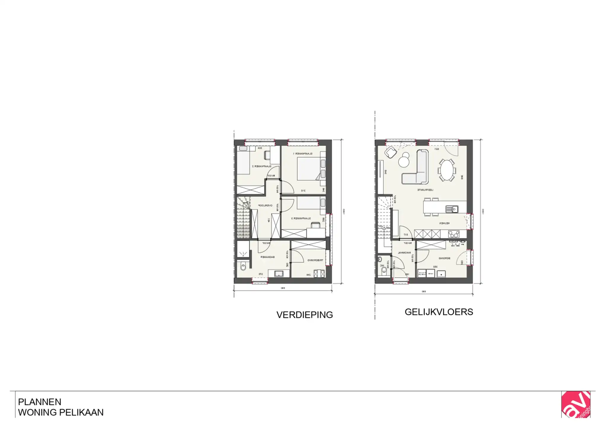 Bouwgrond voor halfopen bebouwing in rustige verkaveling foto 4