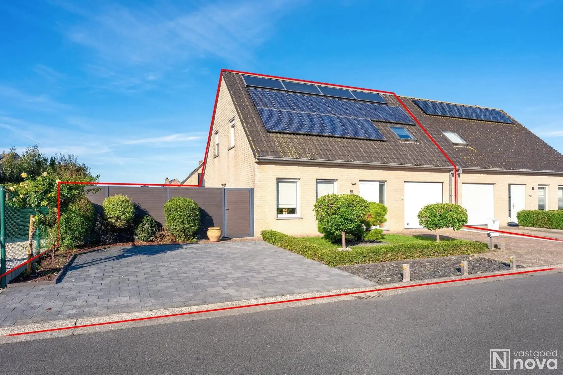 Instapklare energiezuinige half-open woning met zonnige tuin foto 2