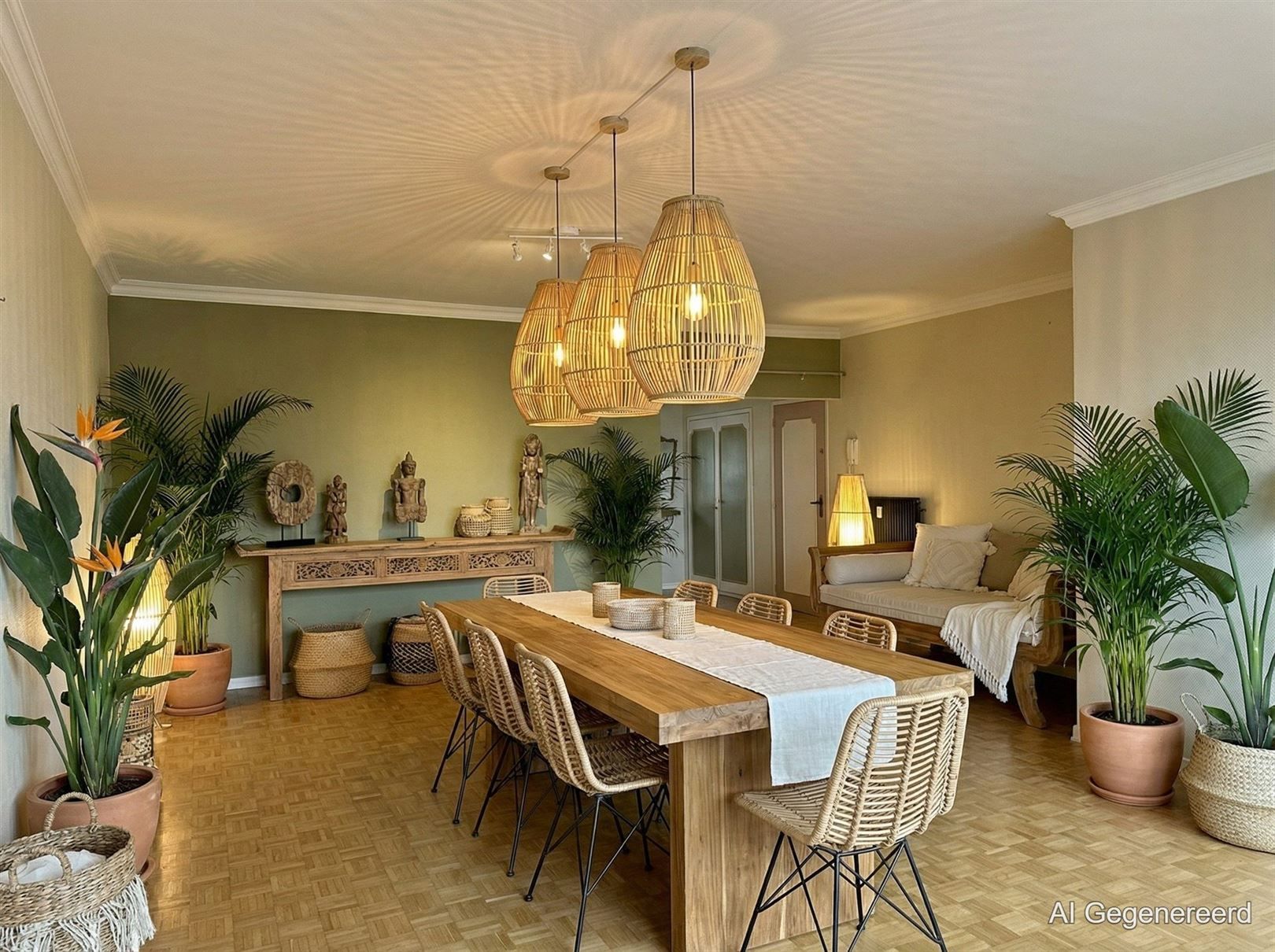 Appartement met 2 slpks en terras + kelder foto 3