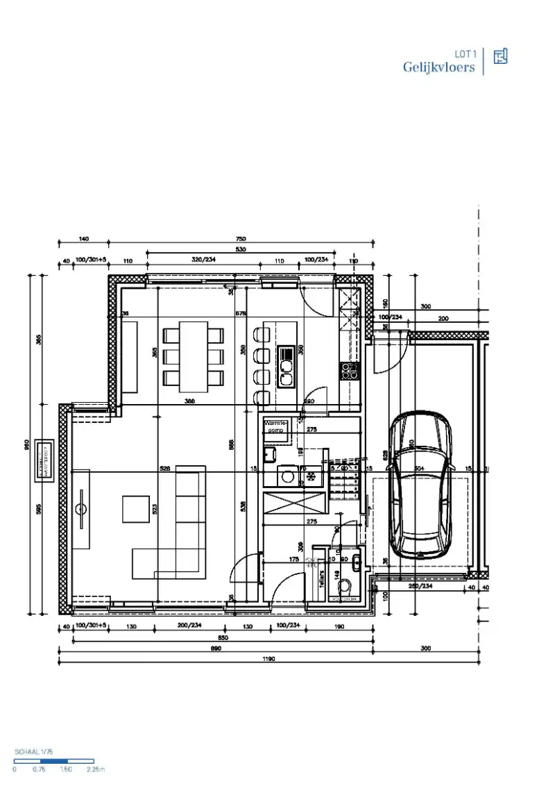 Melsen (Merelbeke), Gaversesteenweg - Fase 1: Lot 01 foto 3