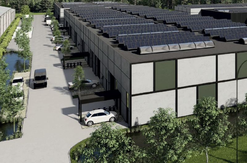 Nieuwbouw KMO-unit Deinze - Unit 18 – 566 m² foto 2