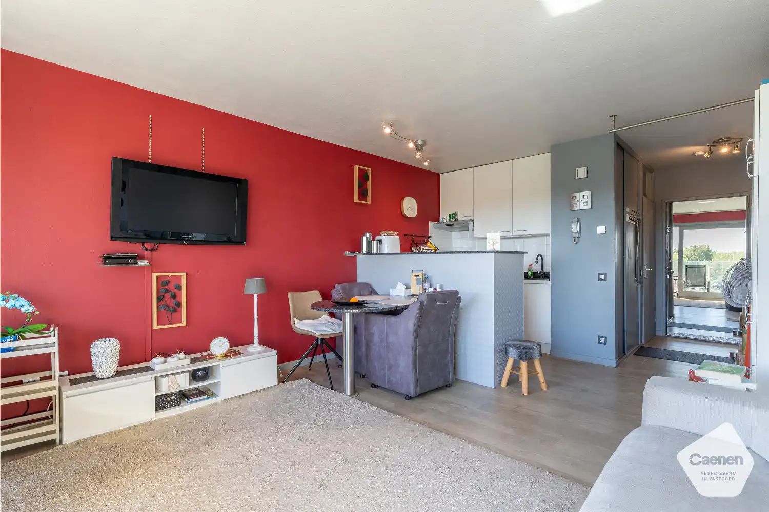 Verzorgde, zuid-gerichte studio met zicht op de Simliduinen foto 2