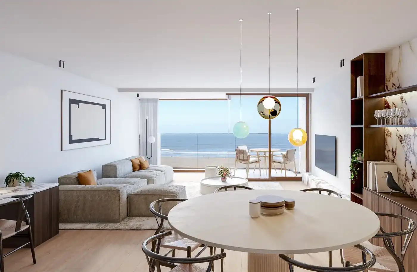 Residentie Savoy, Zeedijk-Het Zoute – exclusief high-end nieuwbouwappartement gelegen op de vijfde verdieping. foto 2