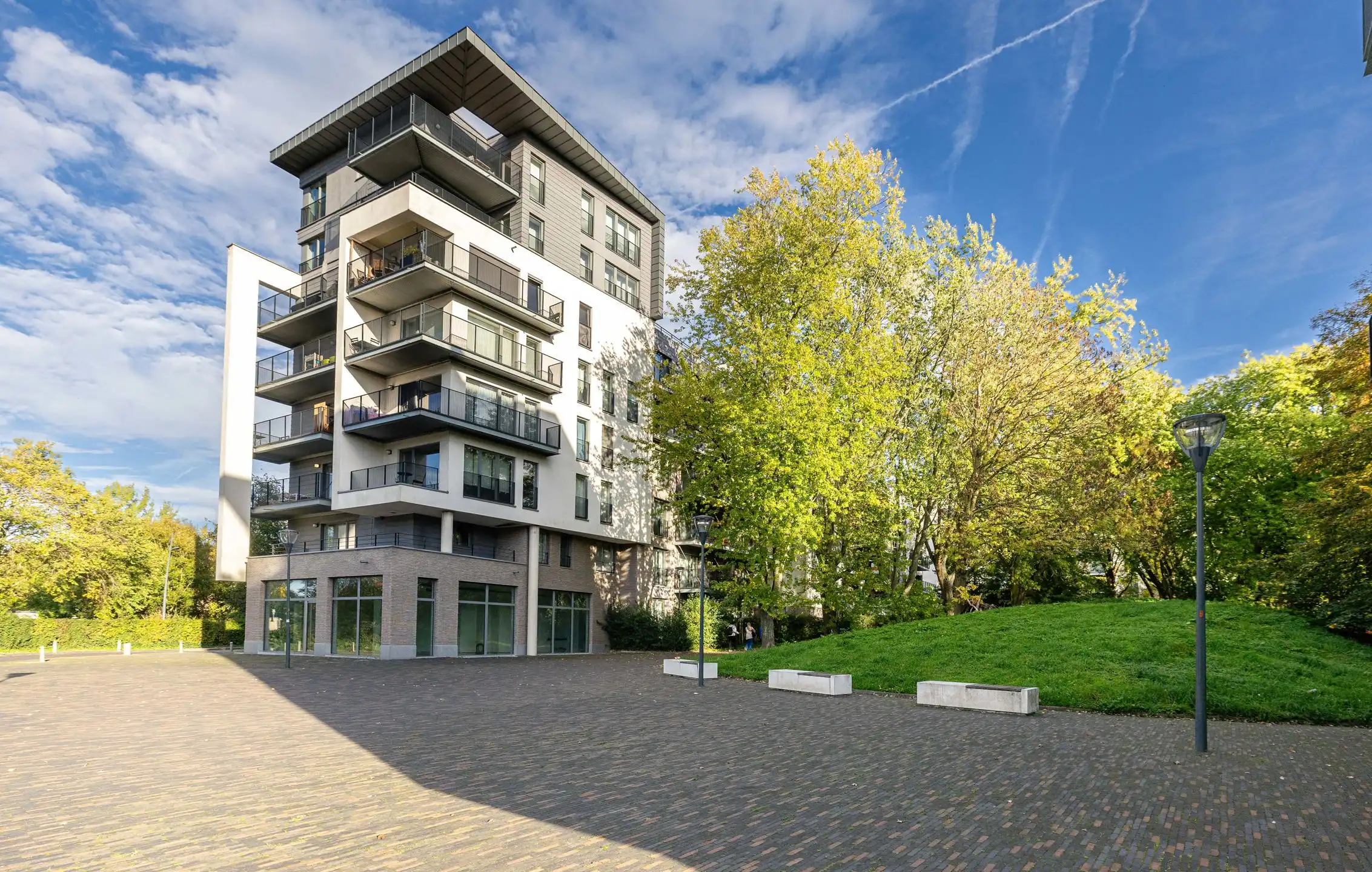 ELSENE, appartement met 1 kamer, terras en groen uitzicht foto 18