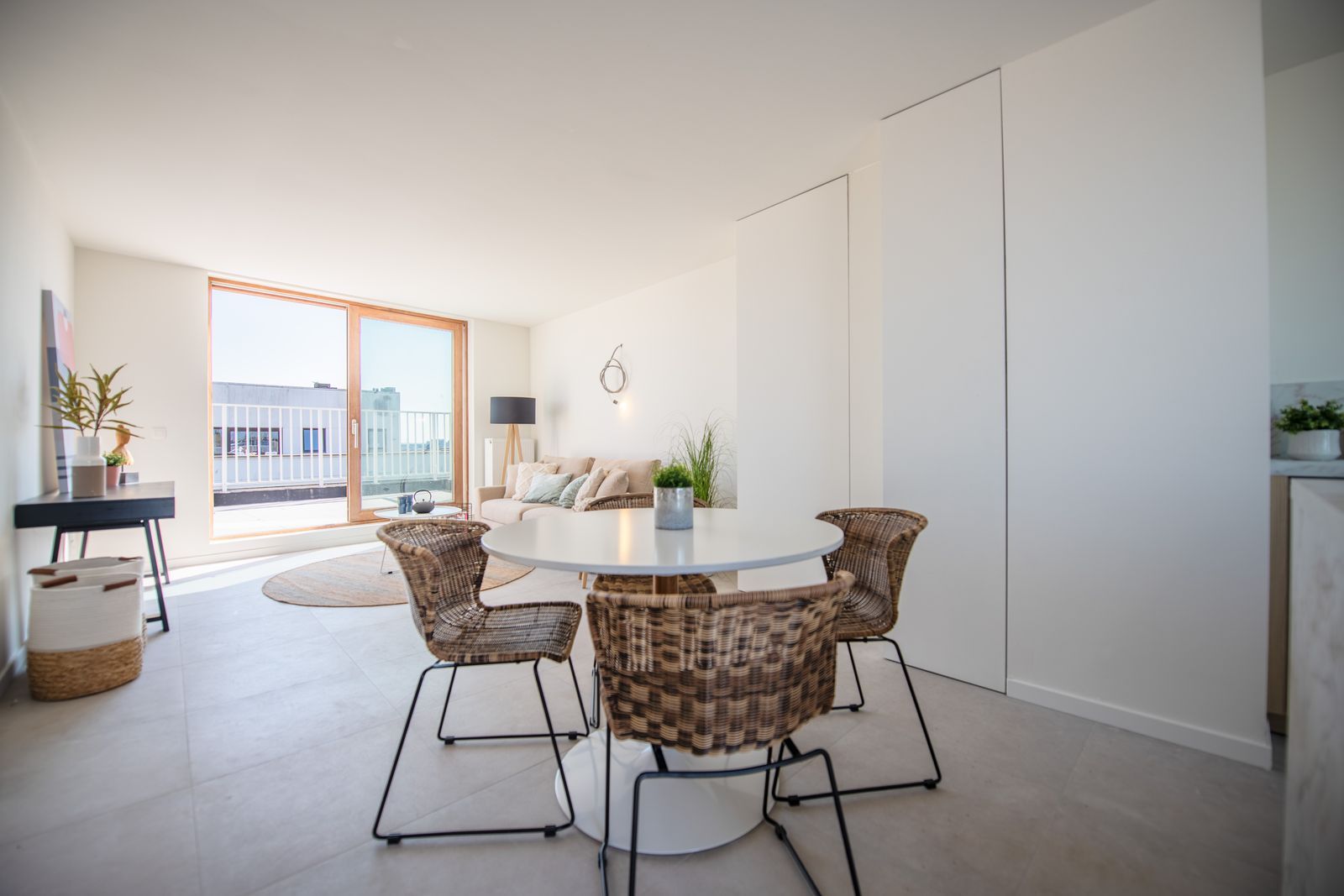 Nieuwbouw penthouse appartement met zonnige terrassen in hartje Oostende foto 5