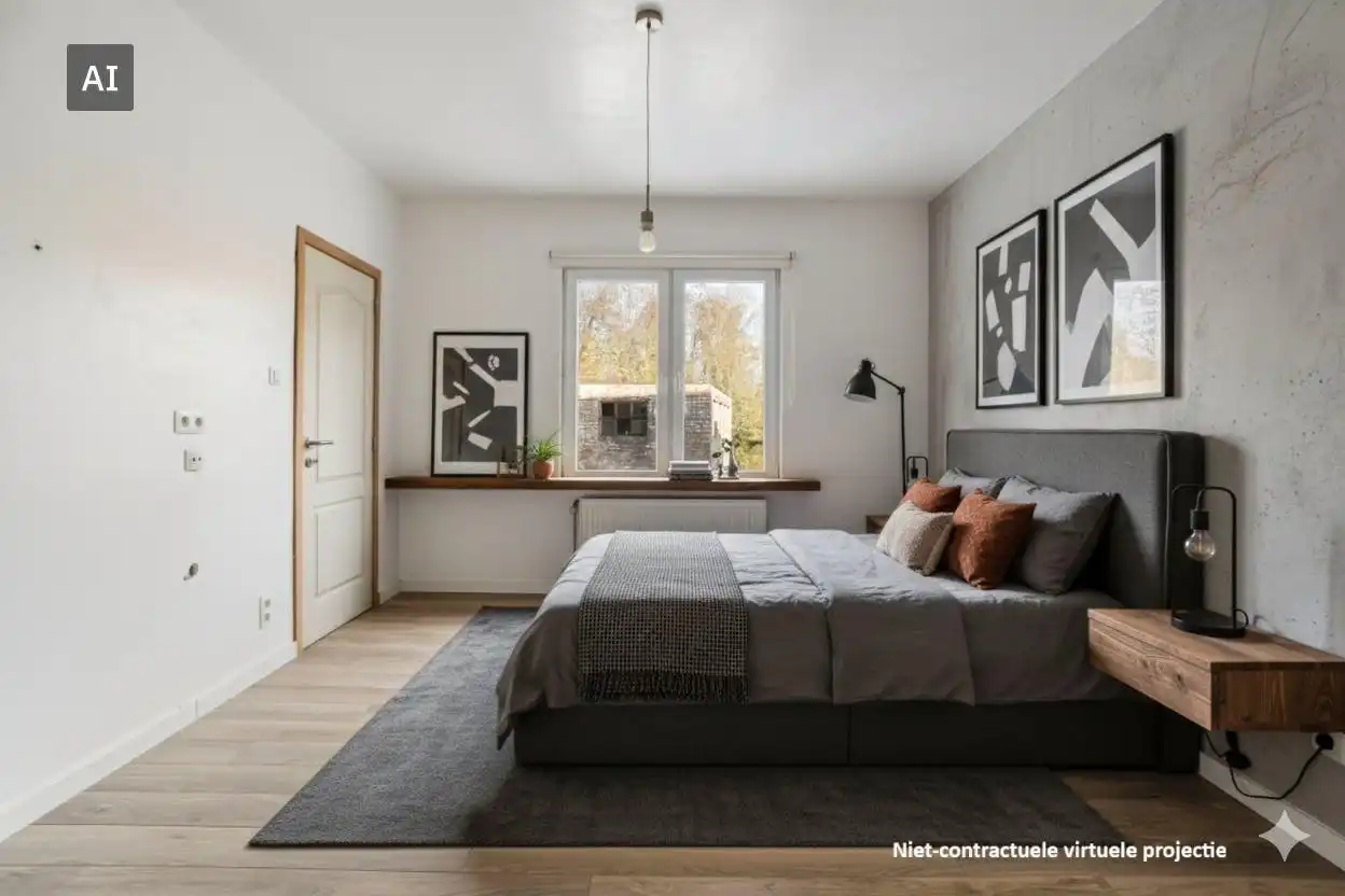 Huis met handelsgelijkvloers en atelier te koop in Adegem foto 13