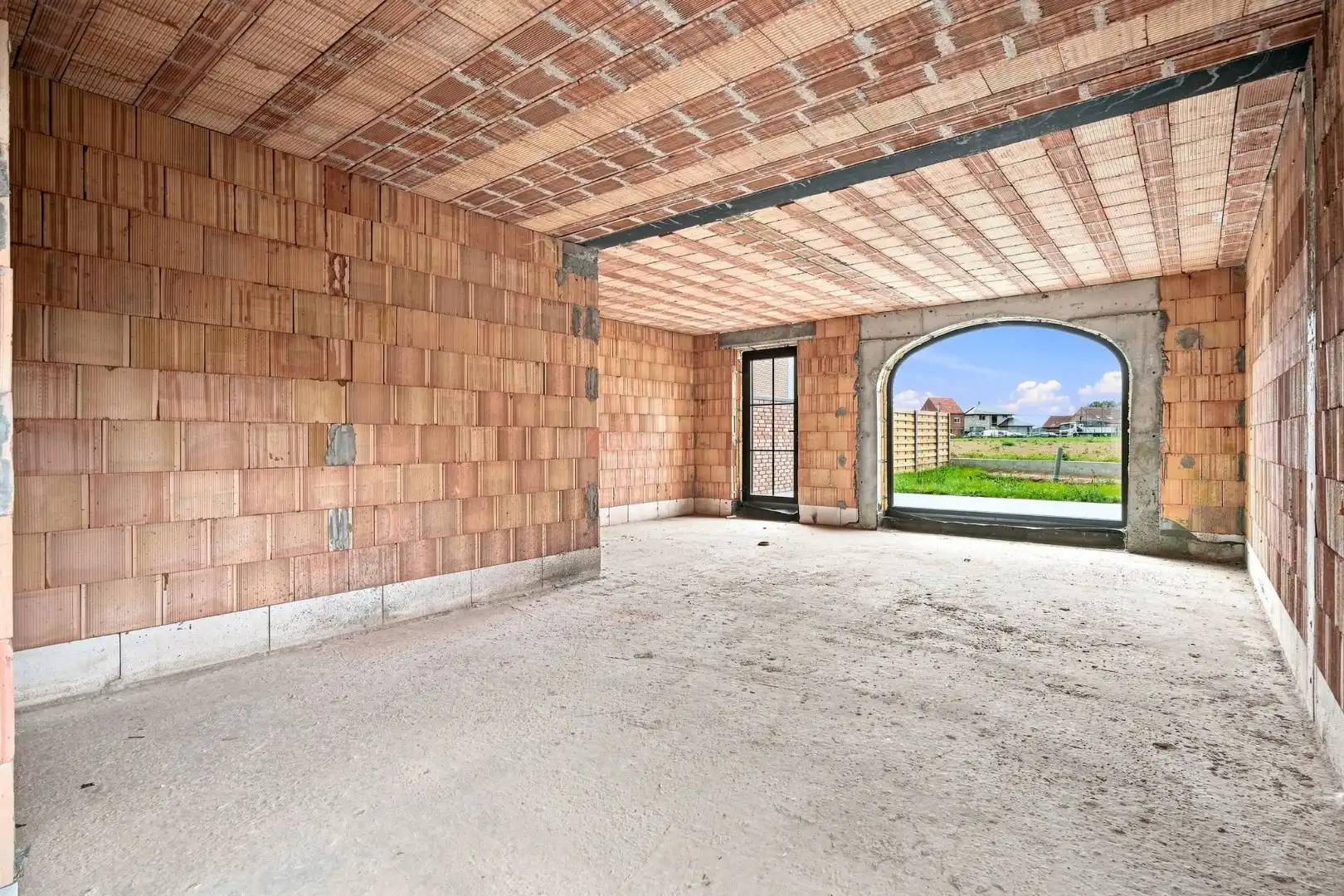 Ruime casco halfopen nieuwbouw met ruime garage in Merkem!  foto 7