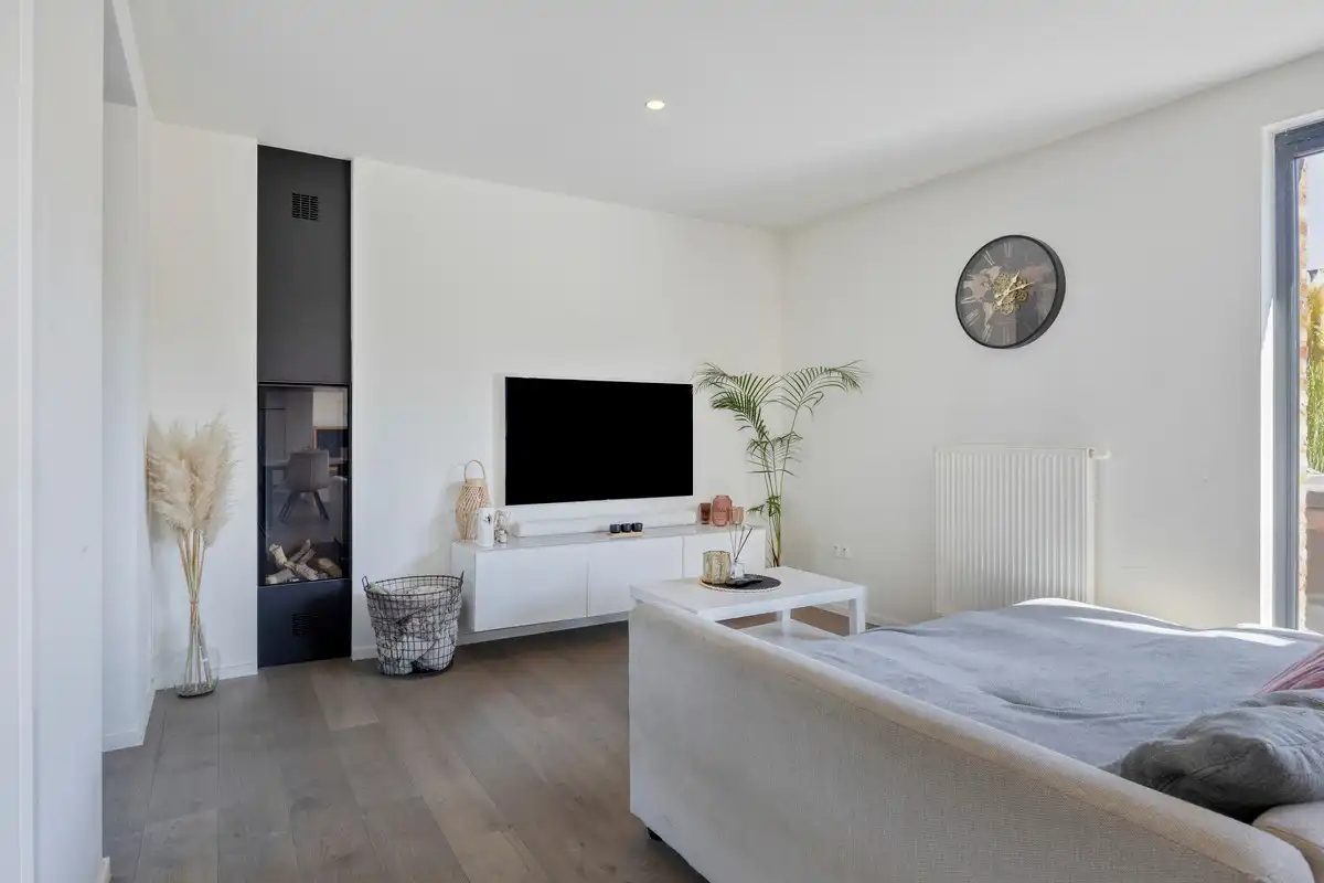 RECENTE HEDENDAAGSE WONING OP 5A12CA MET 3 SLK TE GUIGOVEN. INTERESSANT INVESTERINGSPAND. foto 6