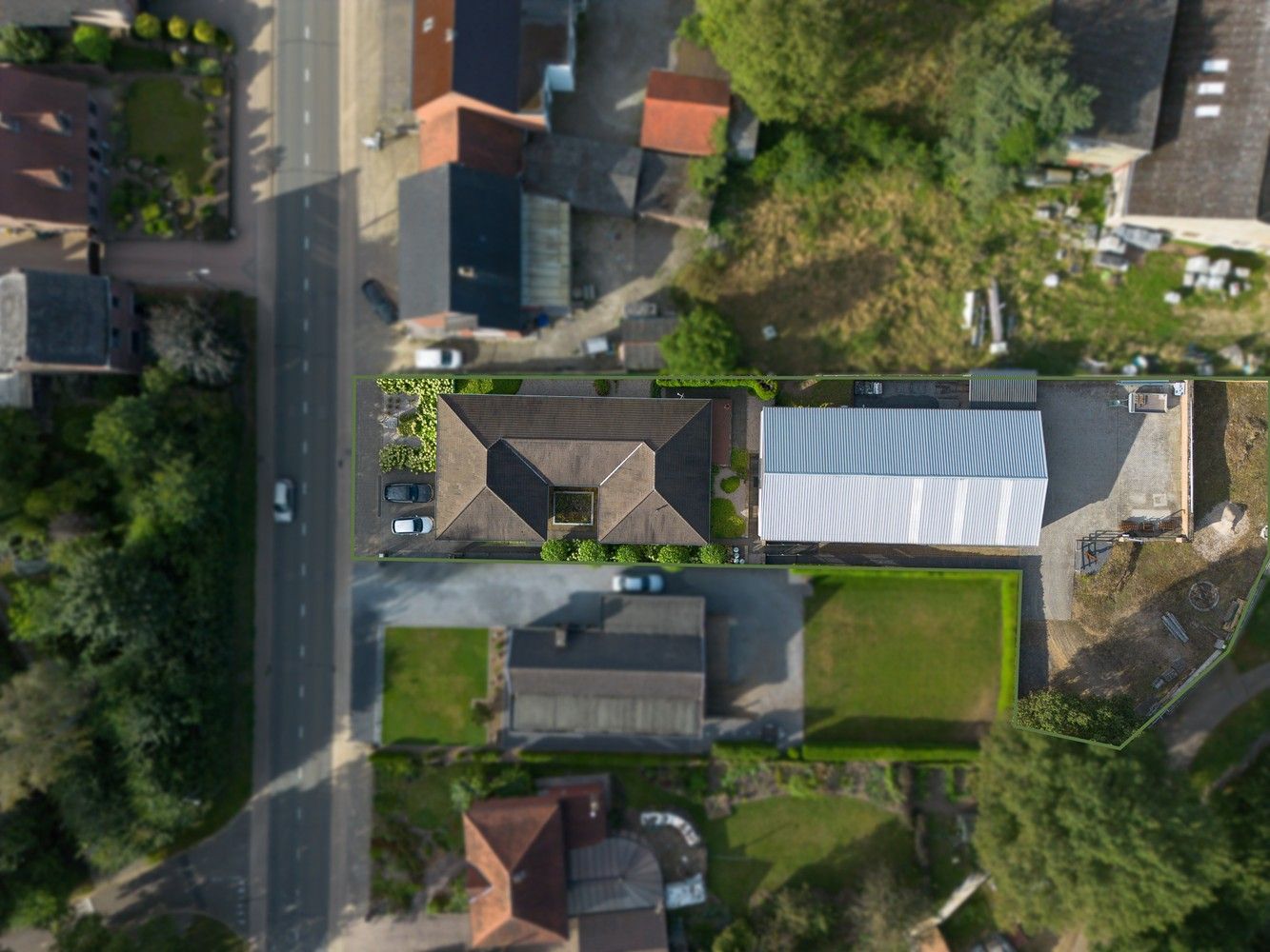 Bedrijfsgebouw met energiezuinige gelijkvloerse woning! foto 46