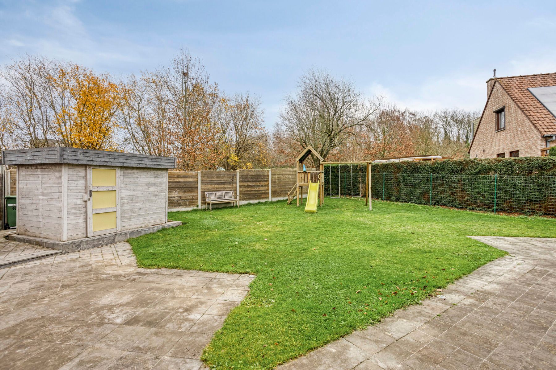 Leemans Immobiliën presenteert u deze rustig gelegen, volledig instapklare woning in het hart van Liedekerke.  foto 28