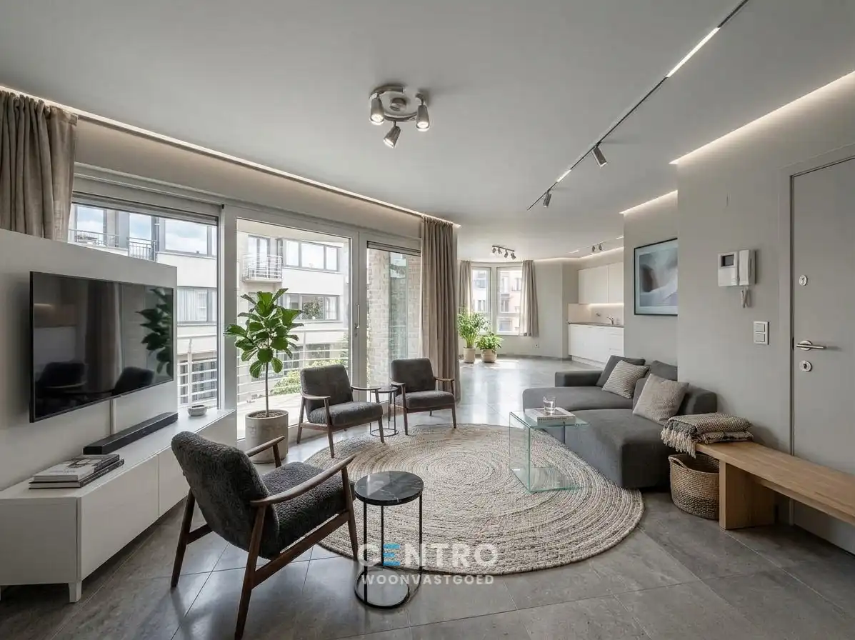 CENTRAAL gelegen appartement met 3 slpks en 2 badks! foto 2