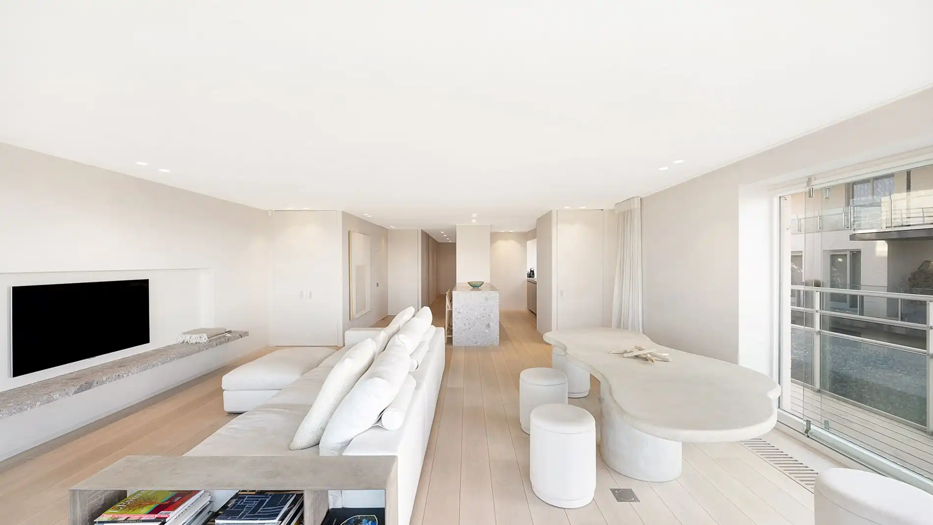 Uitzonderlijk hoekappartement met adembenemend zee-en duinenzicht langs de Wandeldijk in het Zoute foto 10