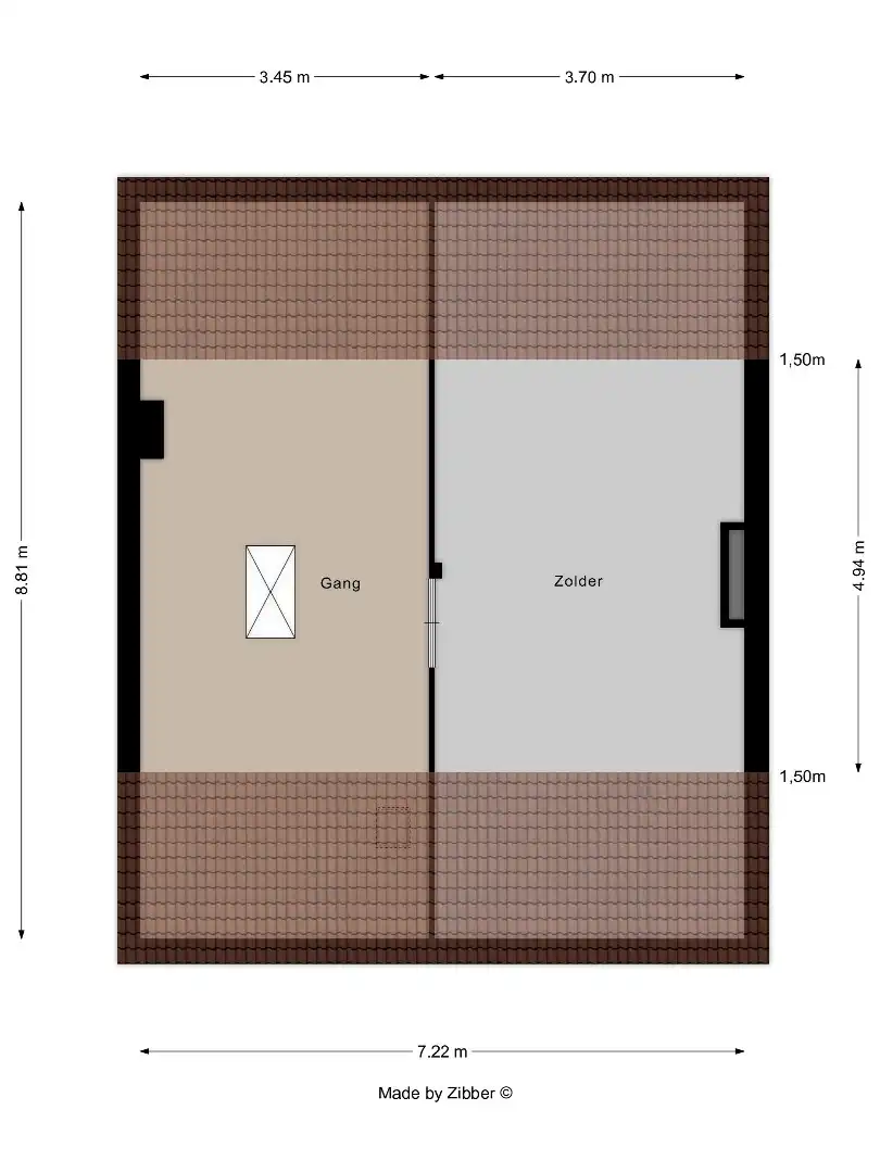 Woning met 3 slaapkamers,  tuin en garage in Kessel-Lo! - EPC 611 kWh/m² - bewoonbare opp. 156 m² foto 23