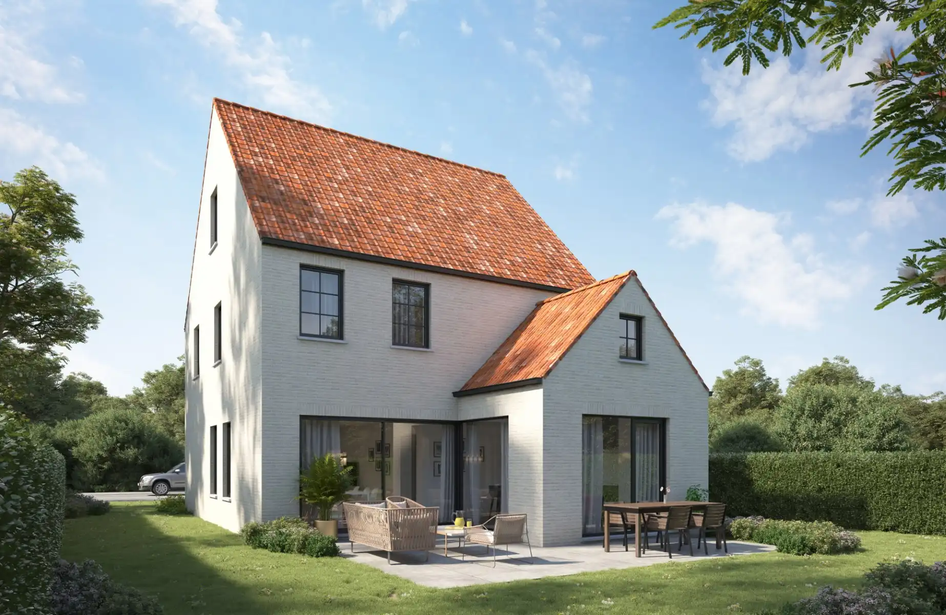 Landelijke nieuwbouwwoning op maat in Torhout foto 2