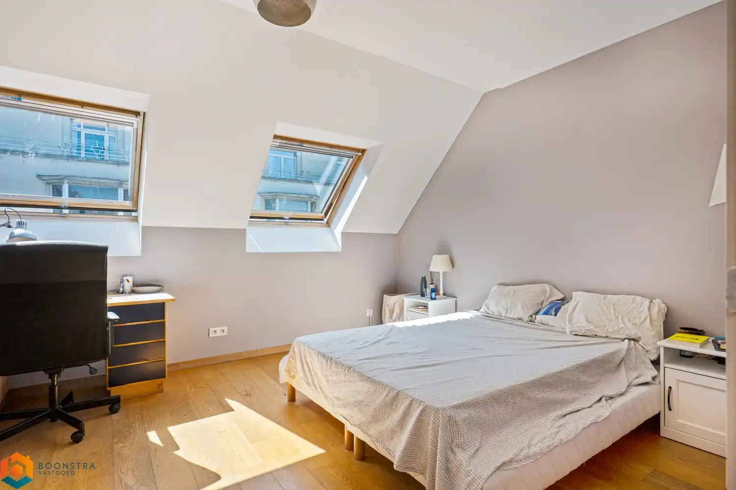 Ruim duplex appartement met 2 slpkrs op een toplocatie in Elsene foto 8