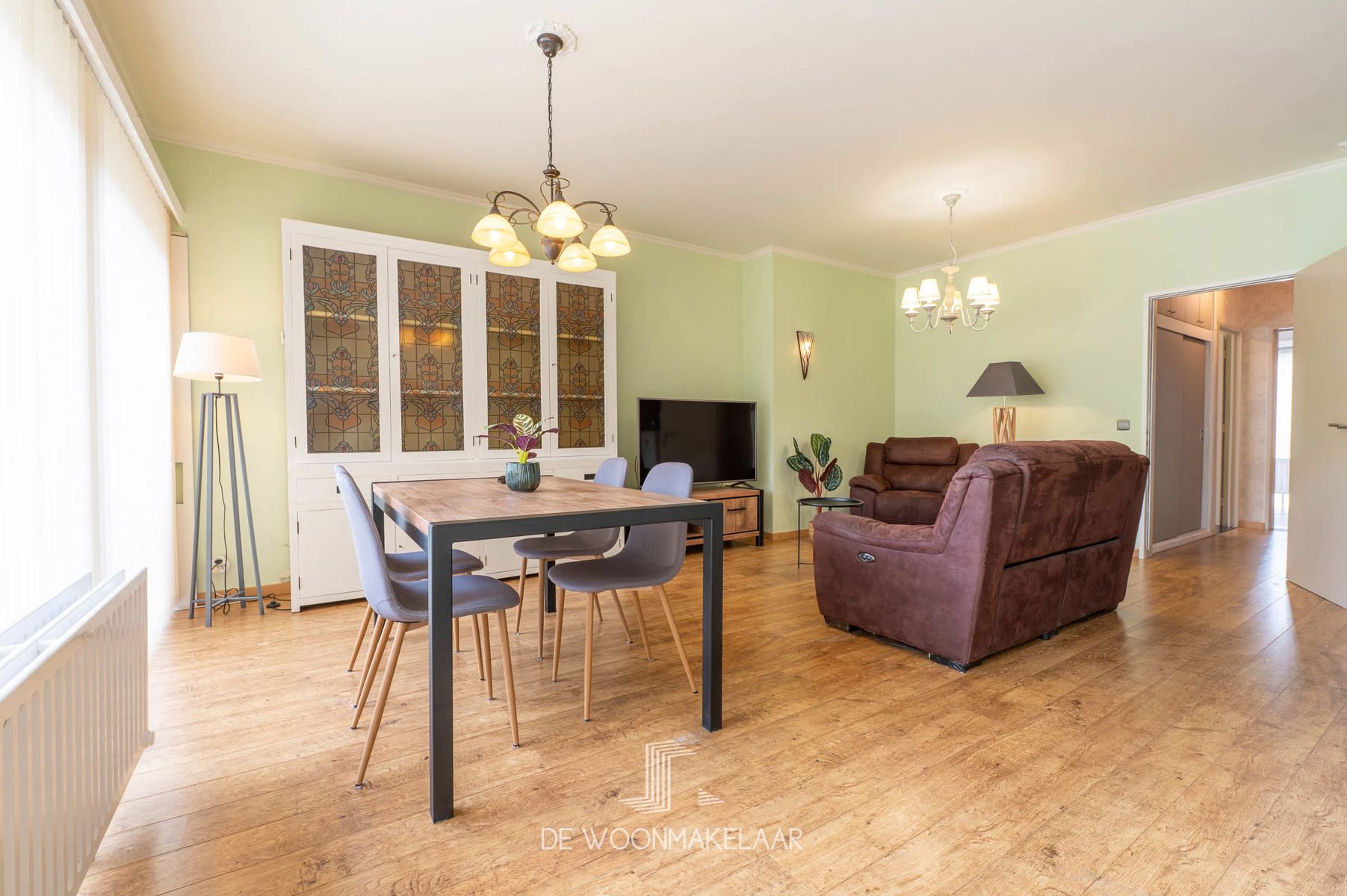 Hoekappartement met 3 slaapkamers, balkon en optioneel garagebox foto {{pictureIndex}}